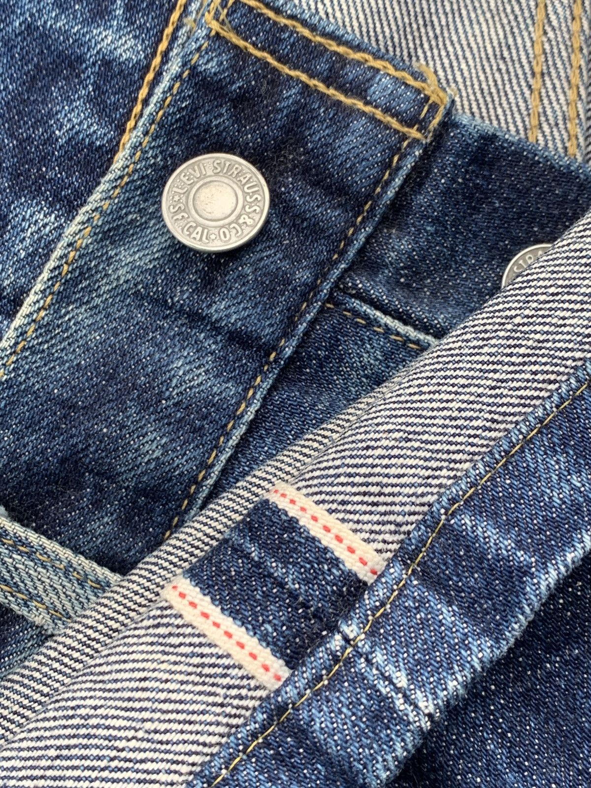 Levi's Levi's 503B Big E Selvedge Japan 🇯🇵 Vintage Fade Size US 28 / EU 44 - 5 Thumbnail