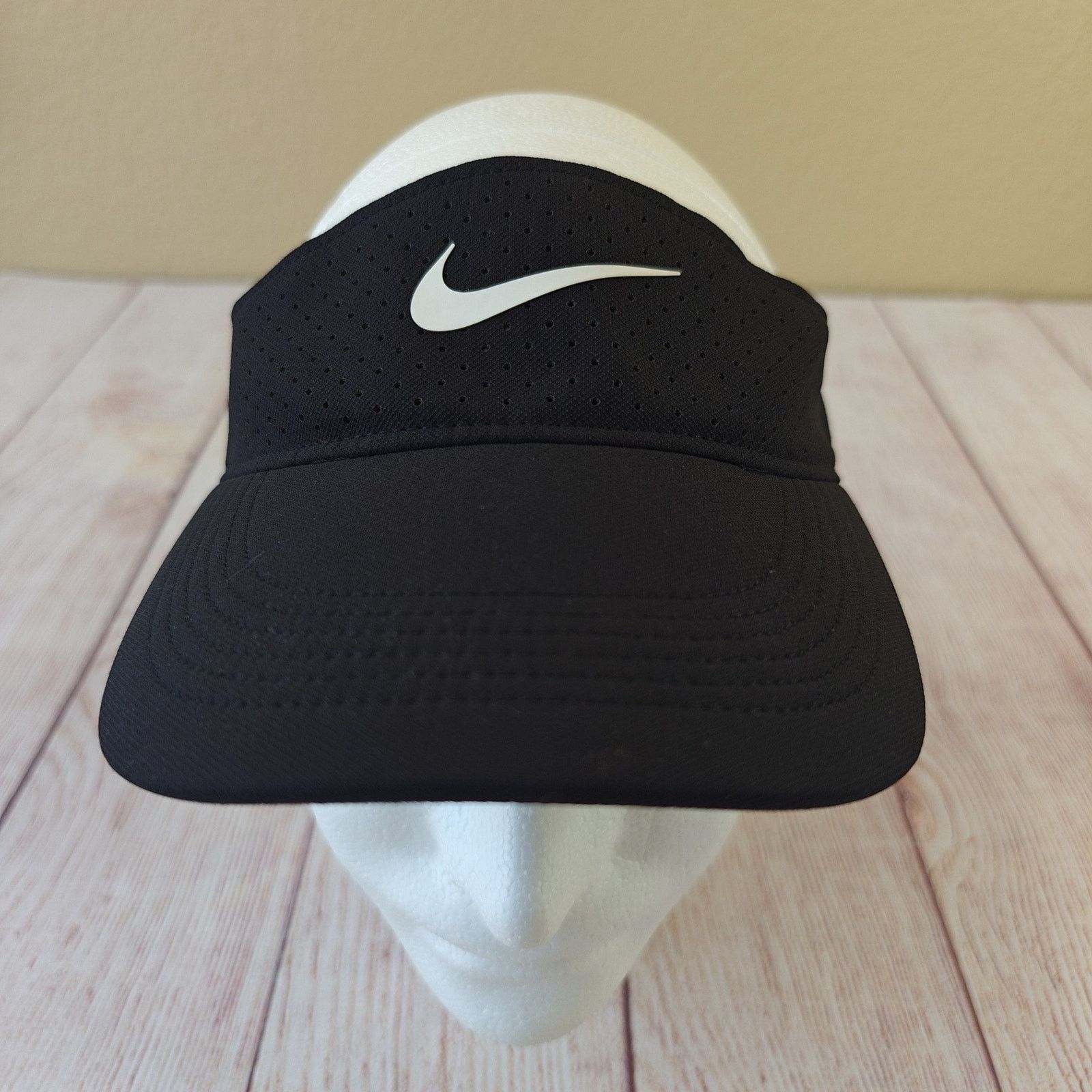 Nike Nike AeroBill Running Golf Tennis Visor Style AV6960-010 Size ONE SIZE - 3 Thumbnail