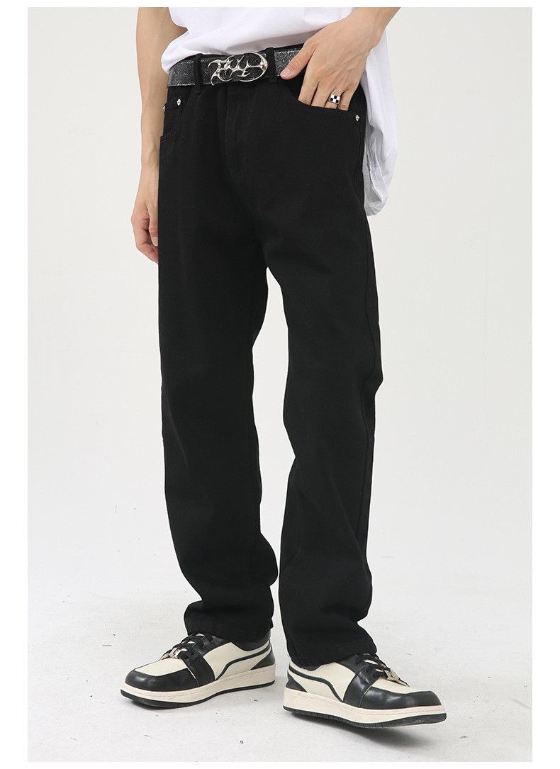 Japanese Brand × Vintage Japanese retro trend casual straight jeans Size US 32 / EU 48 - 1 Thumbnail