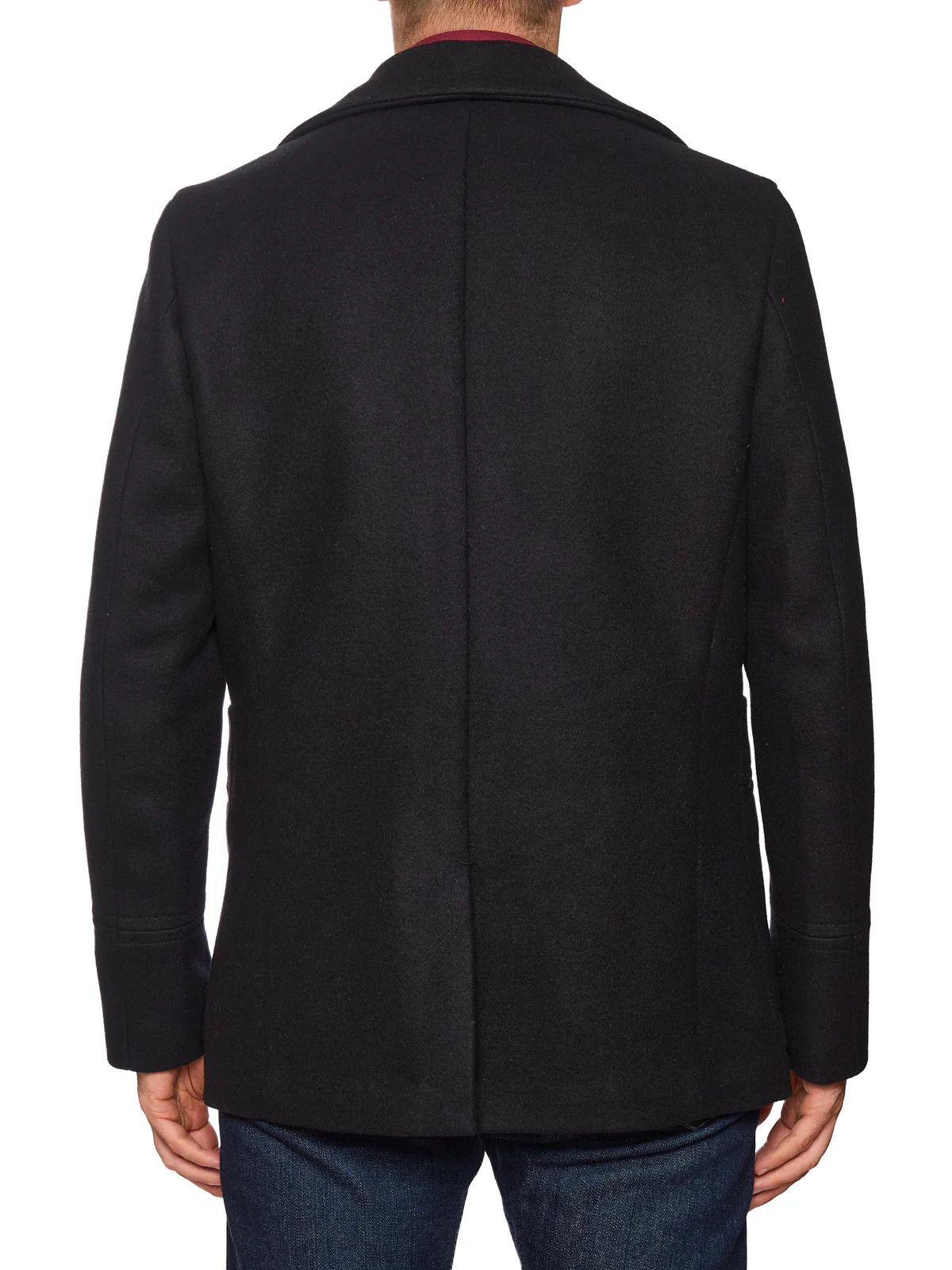 Berluti BERLUTI Paris Black Wool Double Breasted PeaCoat Navy Coat Size US M / EU 48-50 / 2 - 7 Thumbnail
