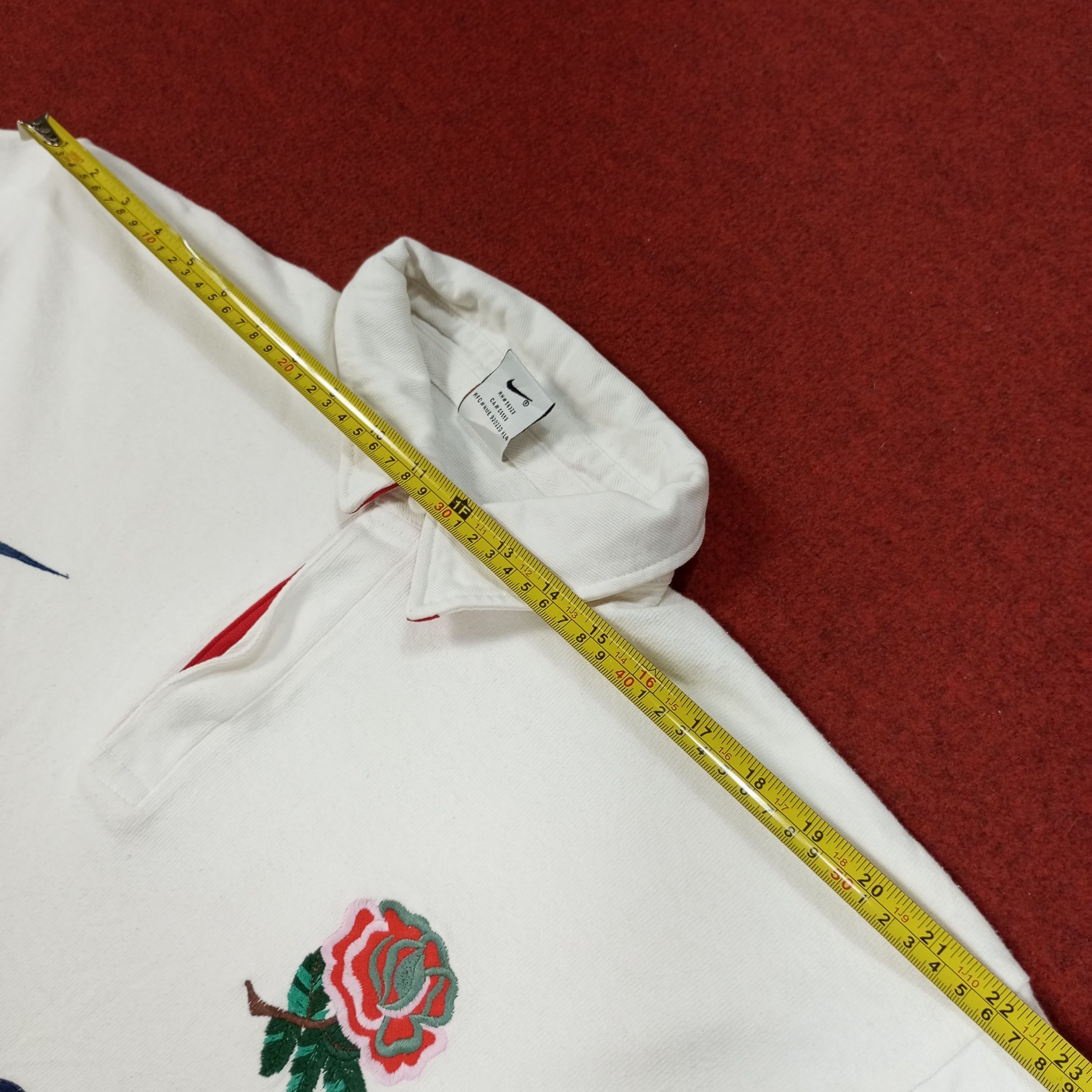 Nike Nike Cellnet Polos Rugby Style Long Sleeve Collar Design Size US XL / EU 56 / 4 - 13 Thumbnail