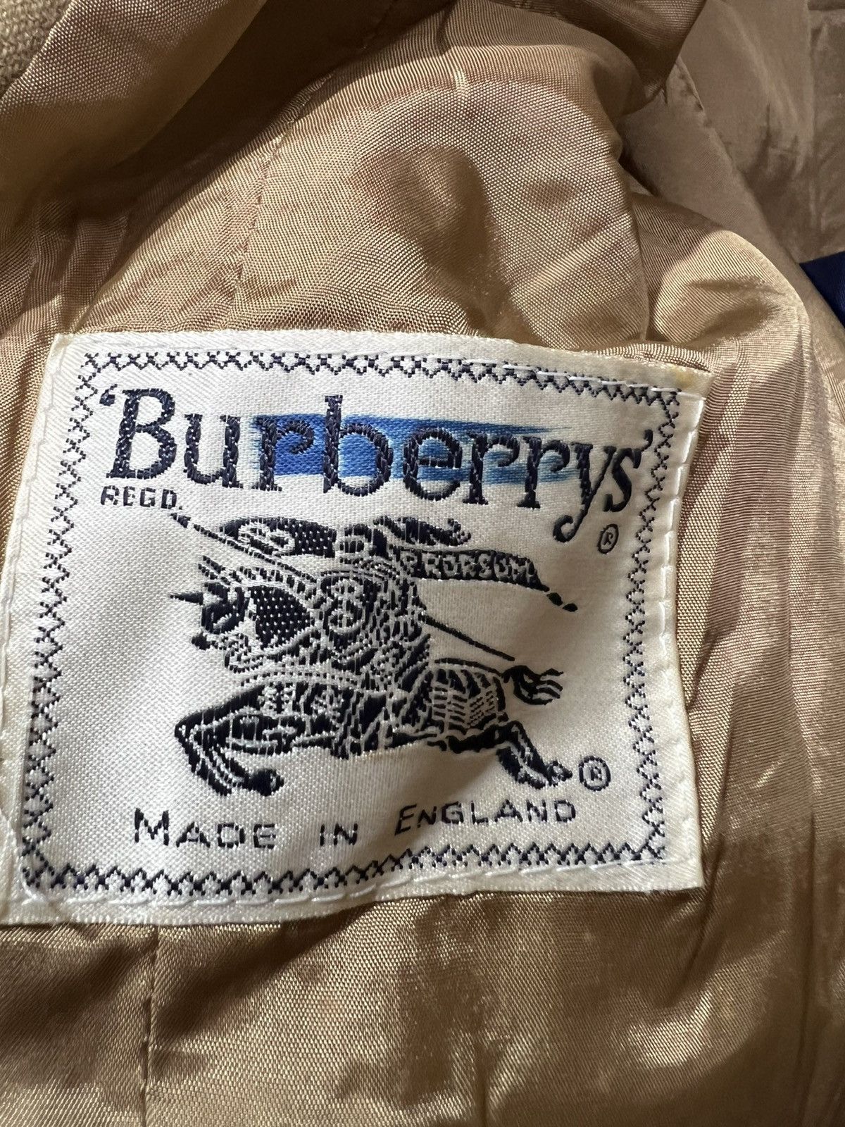 Burberry Burberry Check Wool Blazer Vintage Size M / US 6-8 / IT 42-44 - 5 Thumbnail