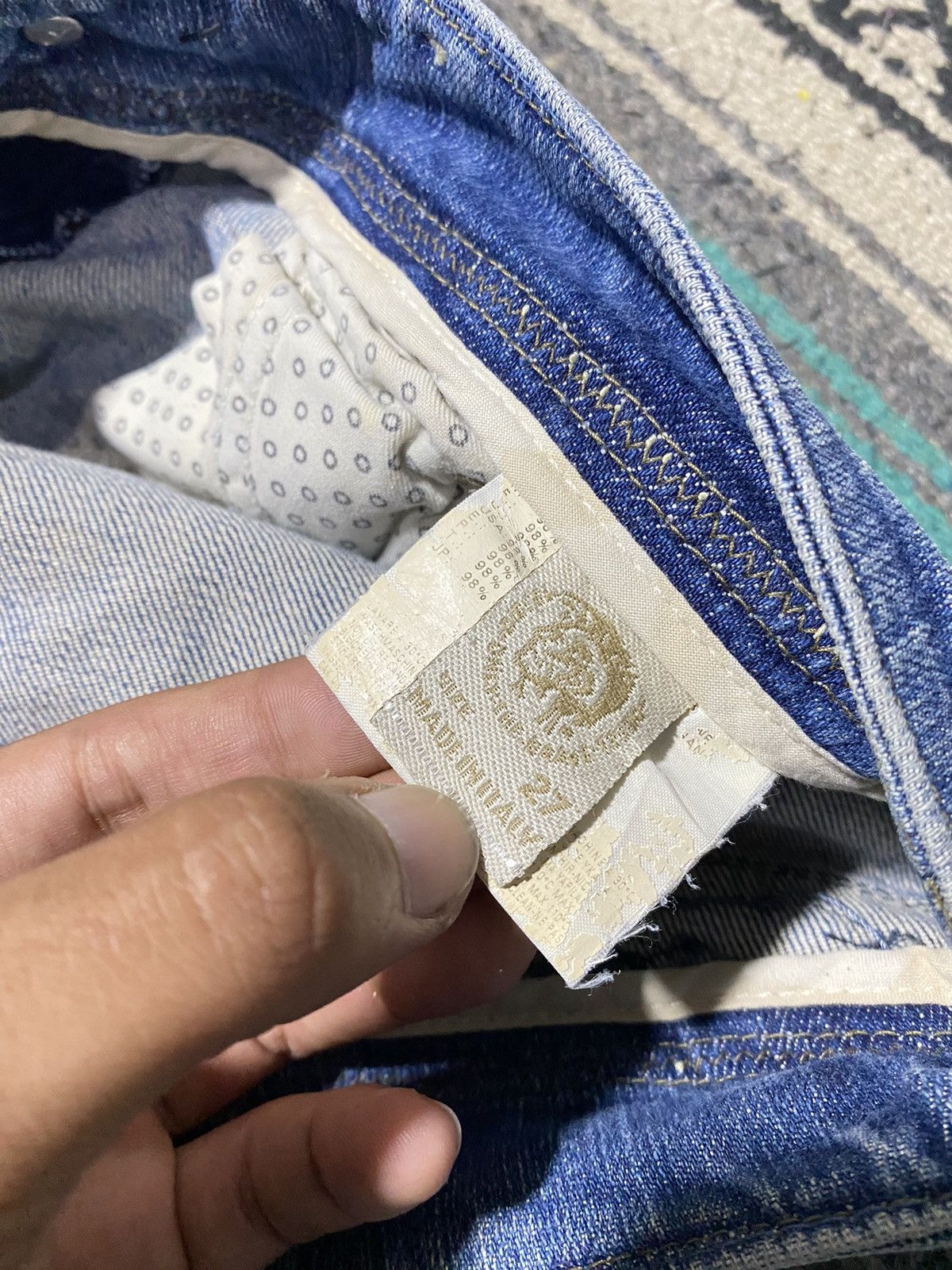 Diesel Diesel Lowky Sp Multi Button Denim Pants Size US 30 / EU 46 - 11 Thumbnail