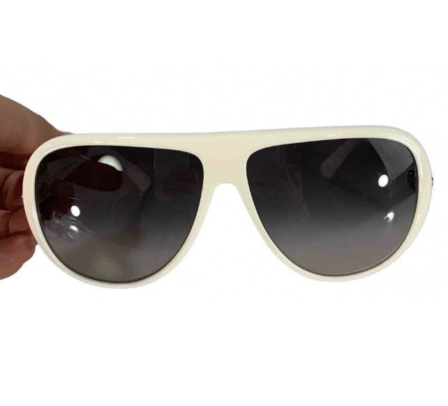 Fendi Fendi 🇮🇹 blanc logo cold insert aviator sunglasses NEW Size ONE SIZE - 7 Thumbnail
