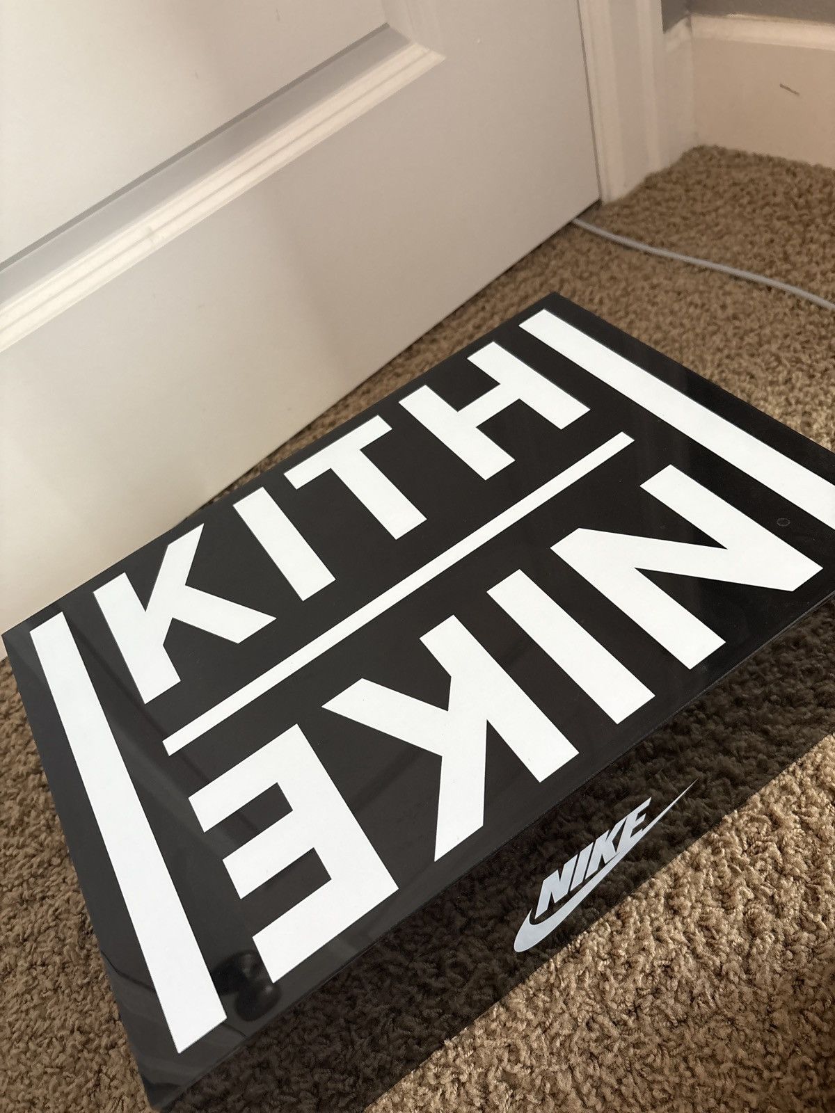 Kith × Nike Nike x Kith Friends and Family AF1 “Just Us” Blackout Size US 11.5 / EU 44-45 - 10 Thumbnail