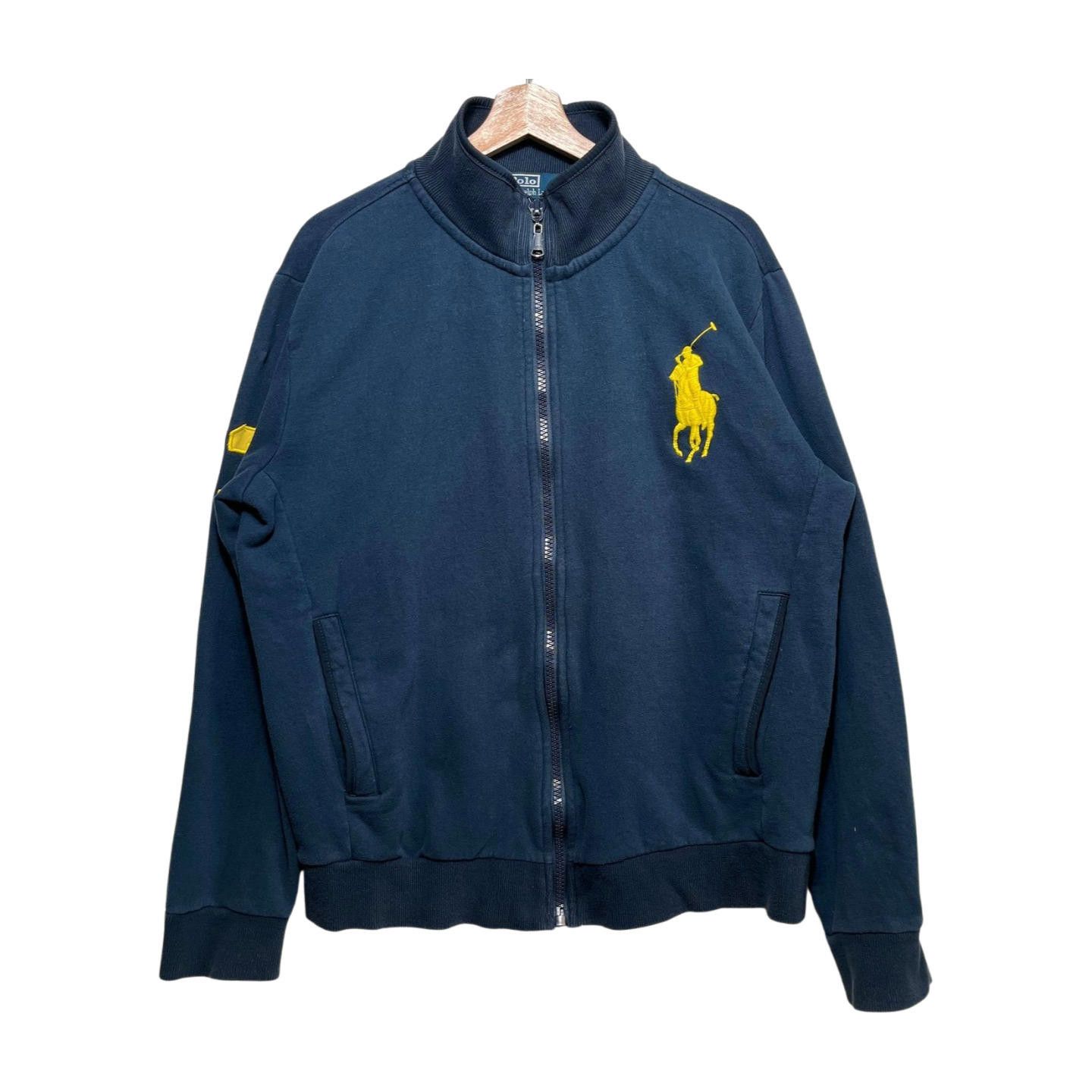 Polo Ralph Lauren × Vintage Vintage 90s Polo Ralph Lauren Sweatshirt XL Nylon Patch Size US XL / EU 56 / 4 - 1 Thumbnail