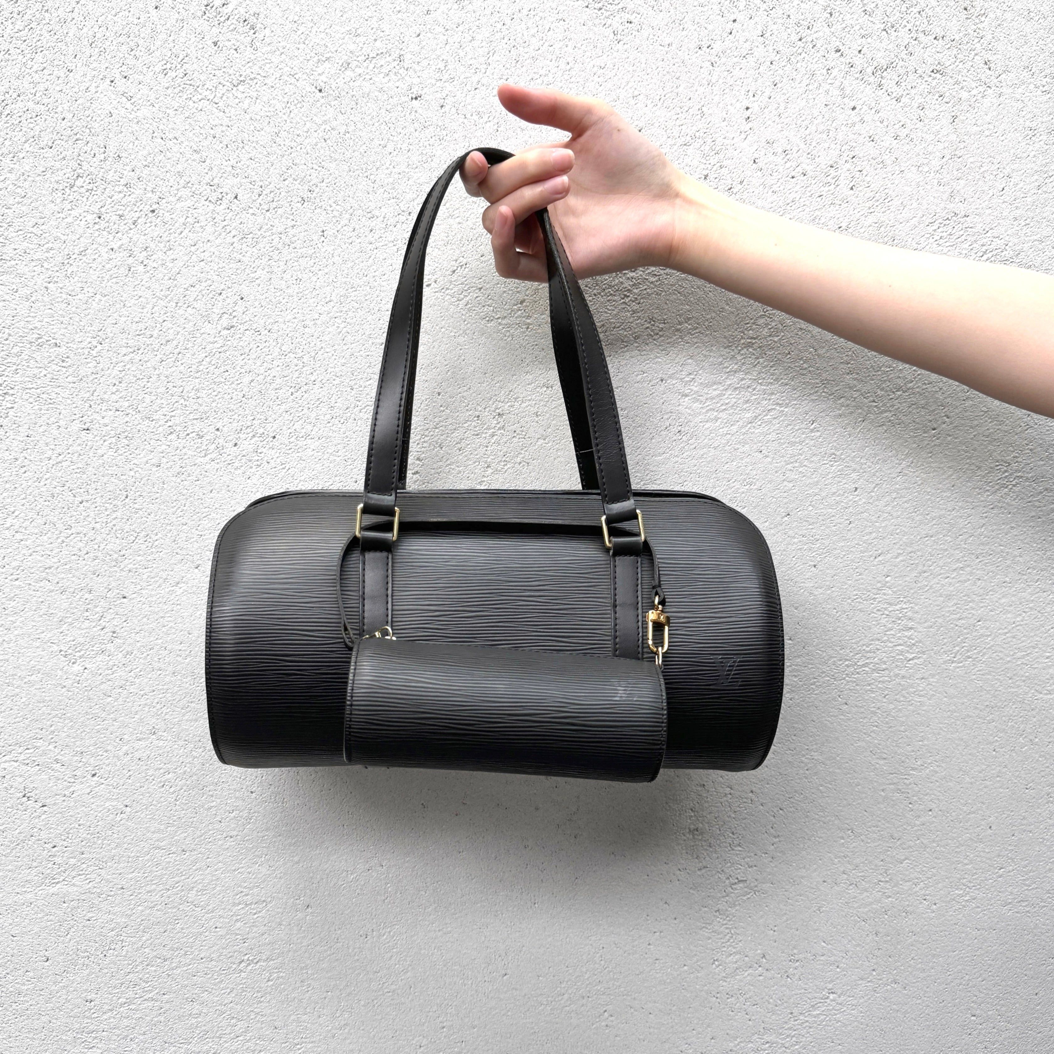 Louis Vuitton Louis Vuitton Epi Soufflé Noir Handbag With Pouch M52222 Size ONE SIZE - 1 Thumbnail