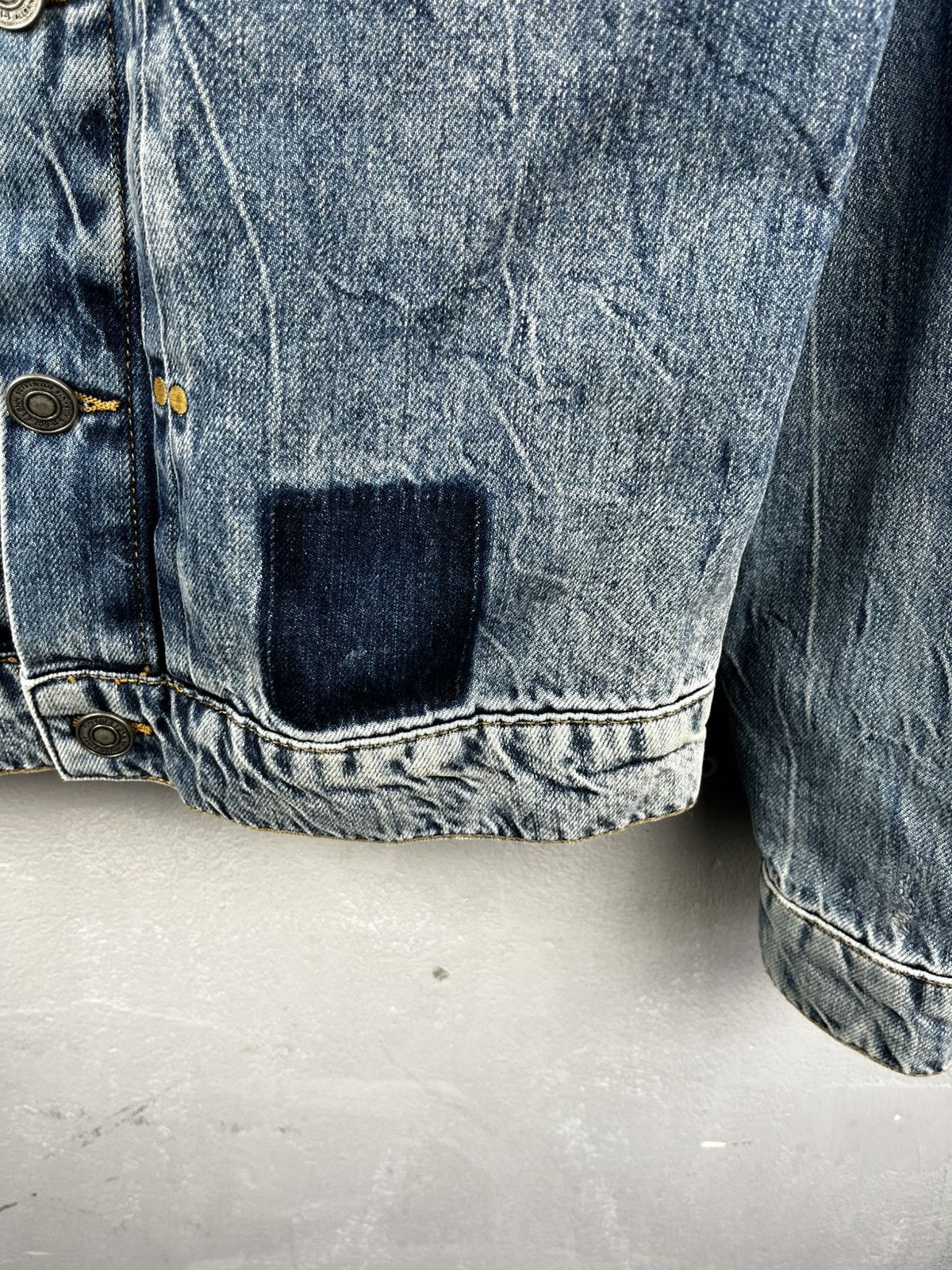 Allsaints Allsaints denim distressed jacket Size US M / EU 48-50 / 2 - 5 Thumbnail