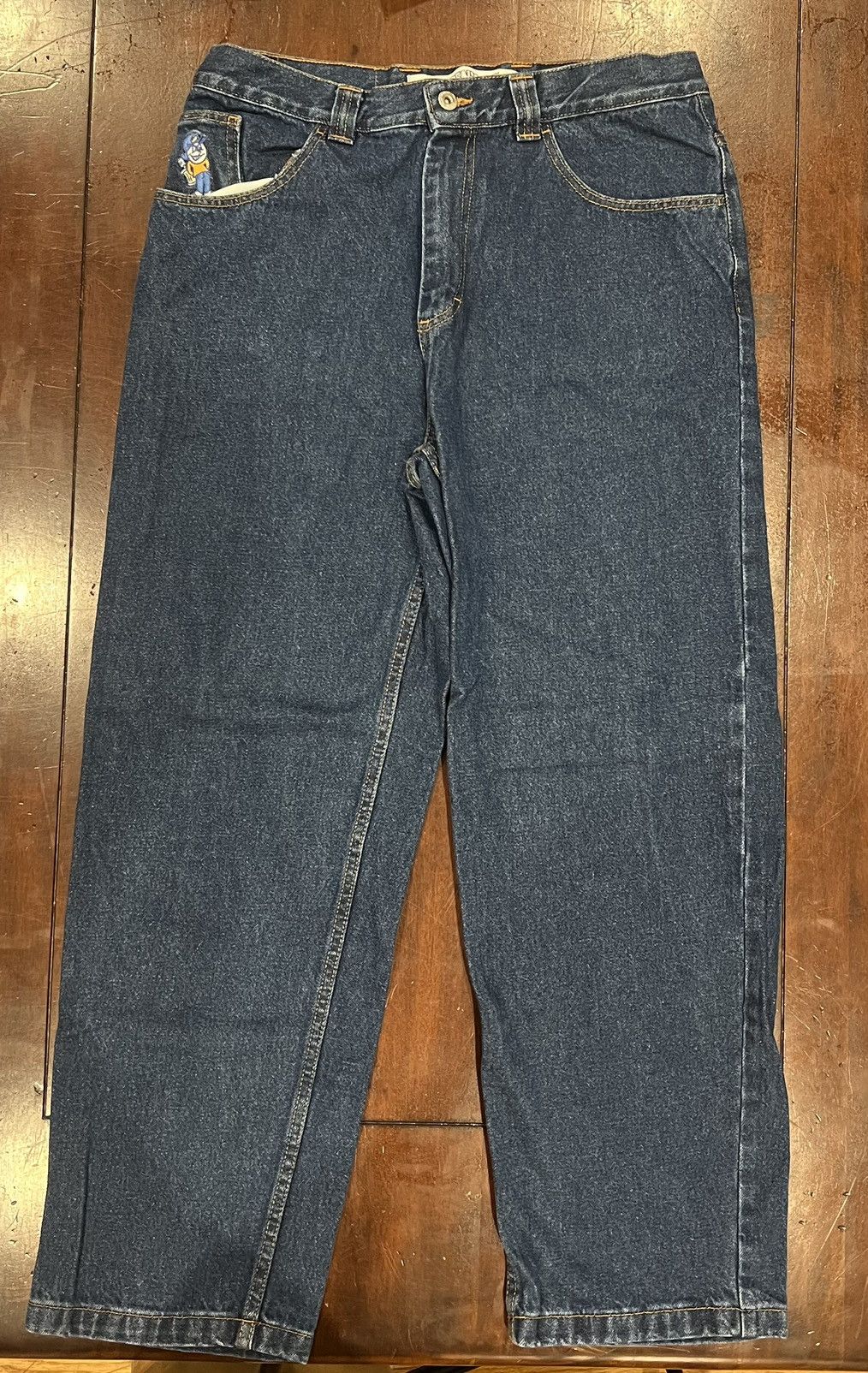 Polar Skate Co. polar skate company blue denim baggy skate jeans Size US 32 / EU 48 - 1 Thumbnail