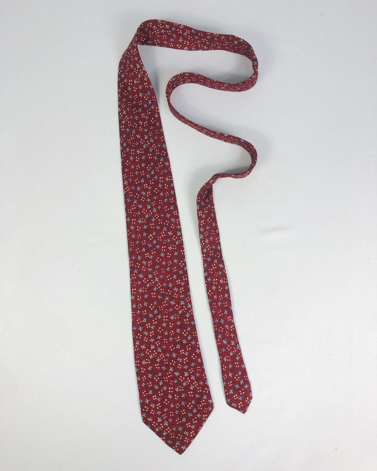 Burberry Prorsum Rare Vintage Burberrys Silk Tie Made in USA Size ONE SIZE - 2 Thumbnail