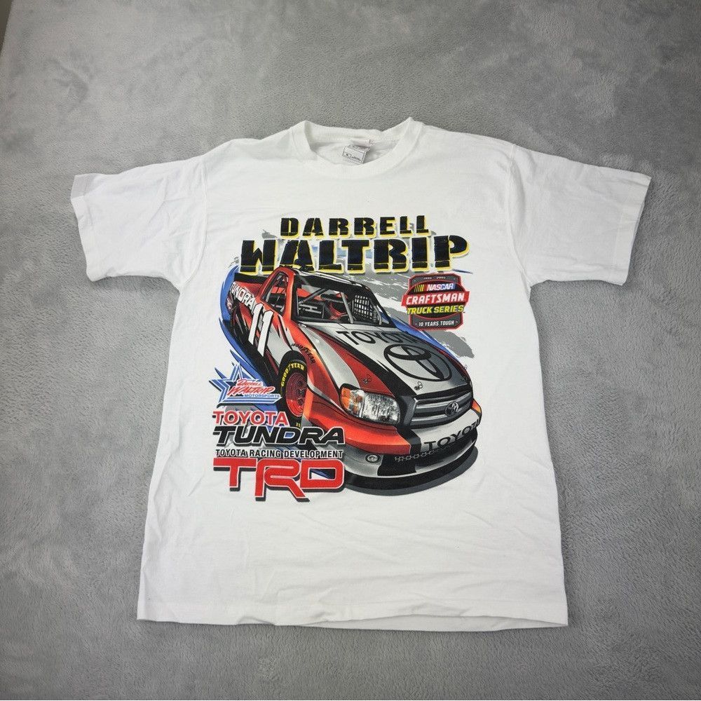 Fruit Of The Loom Vintage Darrell Watrip Racing T Shirt Men's Size Medium Rar Size US M / EU 48-50 / 2 - 1 Thumbnail