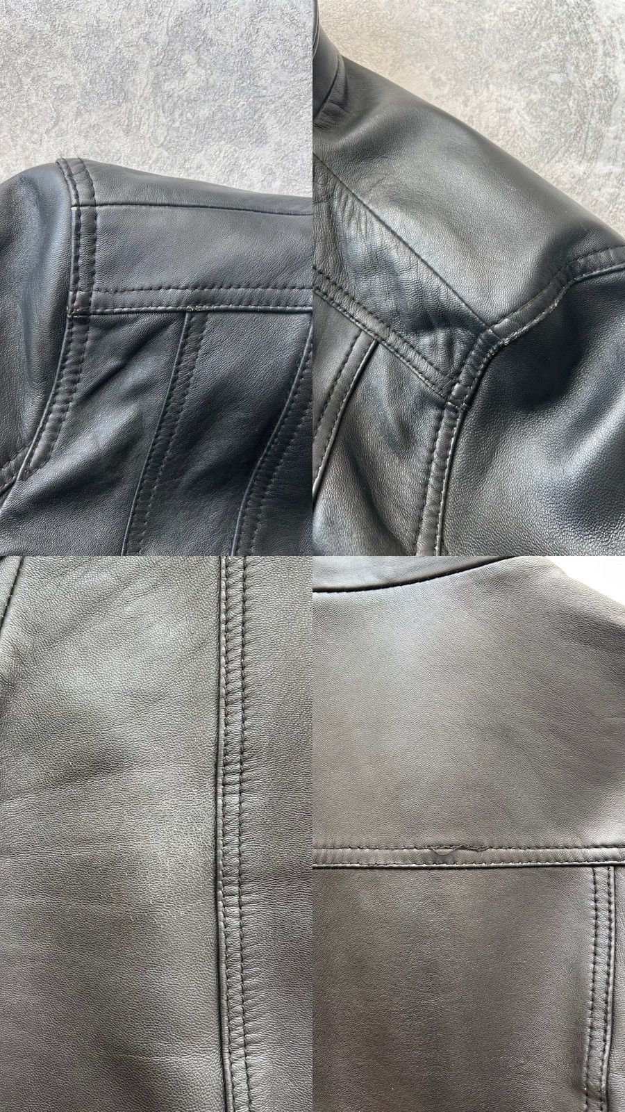 Dolce & Gabbana Dolce Gabbana Sheepskin Leather Moto Biker Jacket Size XS / US 0-2 / IT 36-38 - 16 Thumbnail