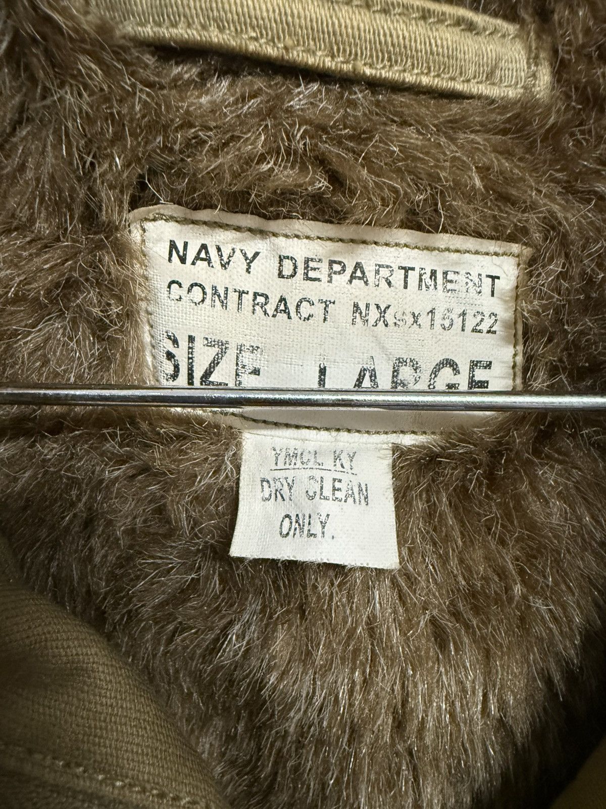 Vintage Vintage U.S Navy Department USN Deck Jacket Size US L / EU 52-54 / 3 - 9 Thumbnail