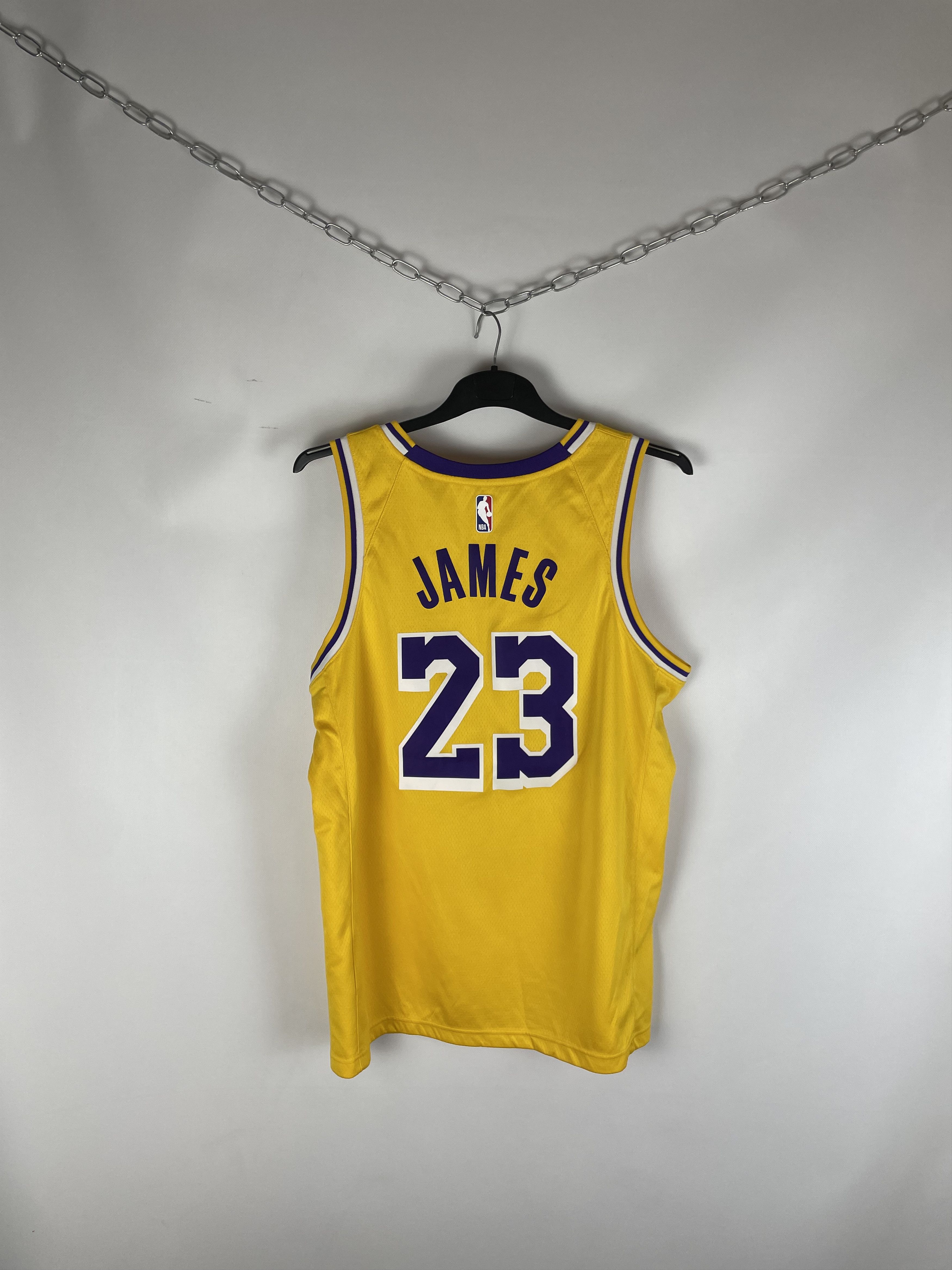 NBA Nike NBA Tank Jersey Lebron James 23# Lakers Size US L / EU 52-54 / 3 - 8 Thumbnail