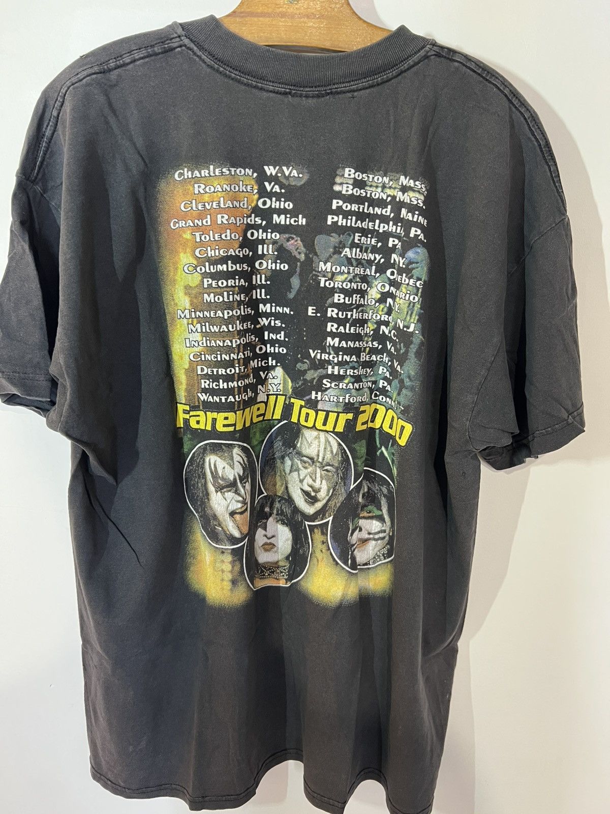 Band Tees Vintage tour Kiss shirt you wanted the best 90s Size US XL / EU 56 / 4 - 4 Thumbnail