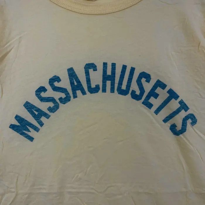 Champion Vintage CHAMPION MASSACHUSETTS UNIVERSITY Tee Shirt Size XL / US 12-14 / IT 48-50 - 3 Thumbnail