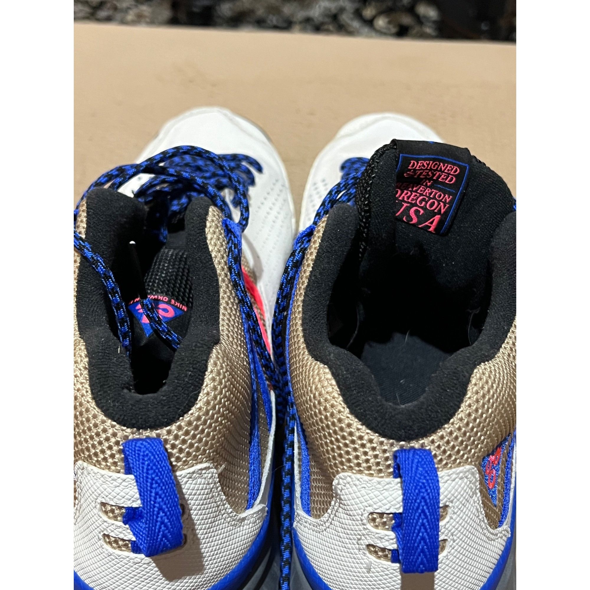 Nike Okwahn II Sail Racer Blue Force ACG Shoes - Size 12