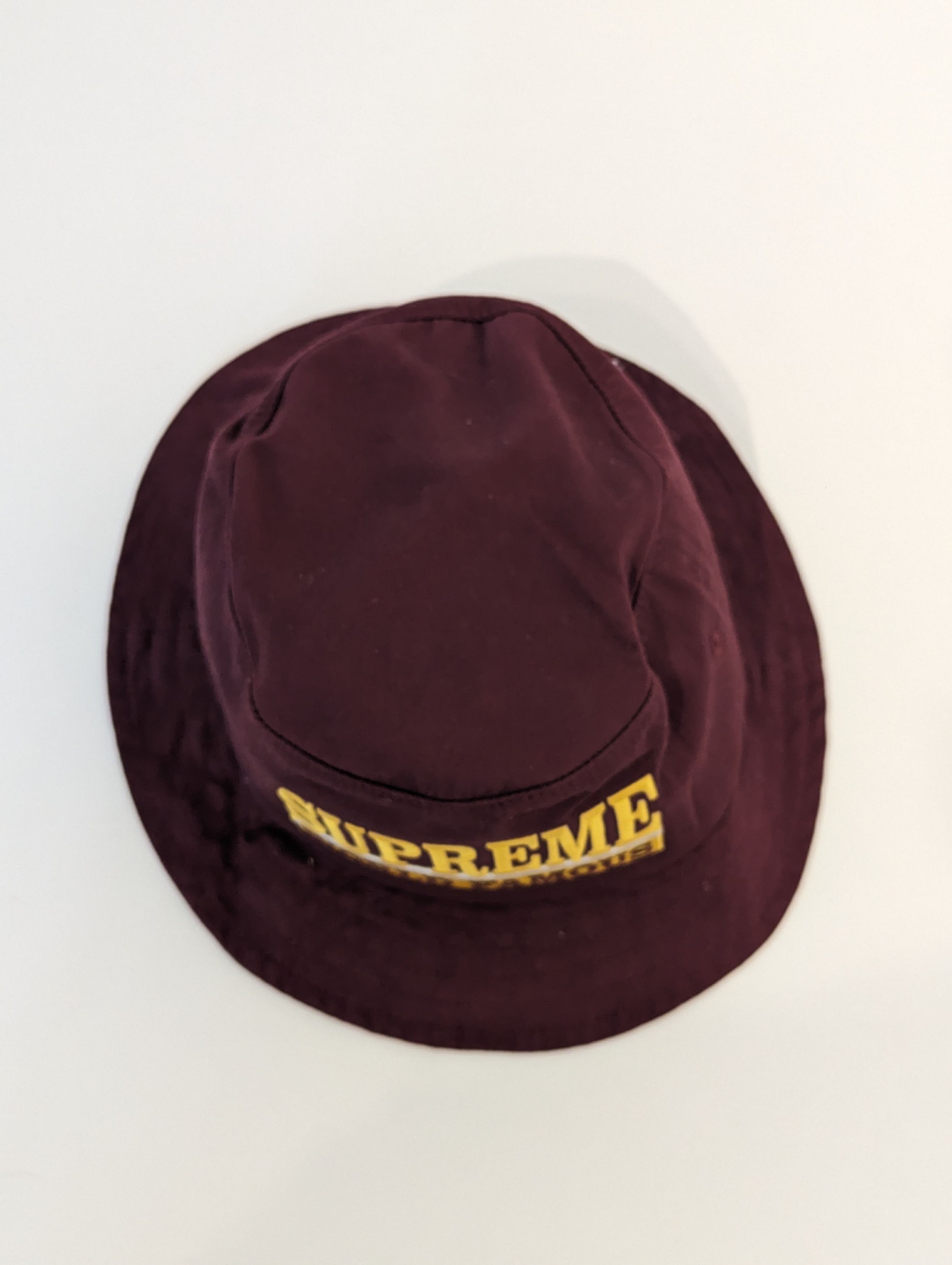 Supreme Supreme x World Famous University Crusher Bucket Hat Size ONE SIZE - 2 Thumbnail