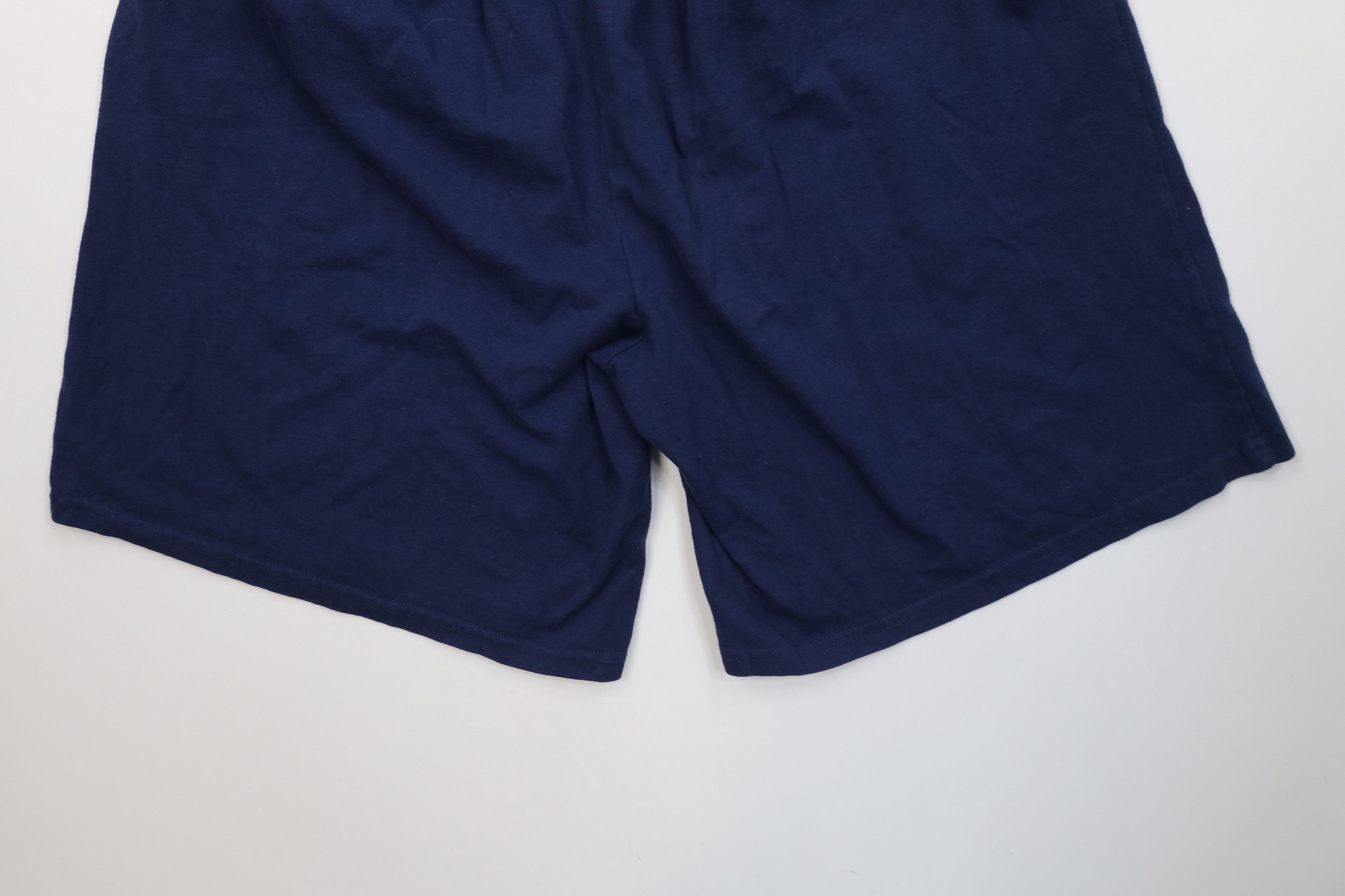 Vintage Vintage 90s Y2K Above Knee Police Academy Shorts Blue Size US 34 / EU 50 - 12 Thumbnail