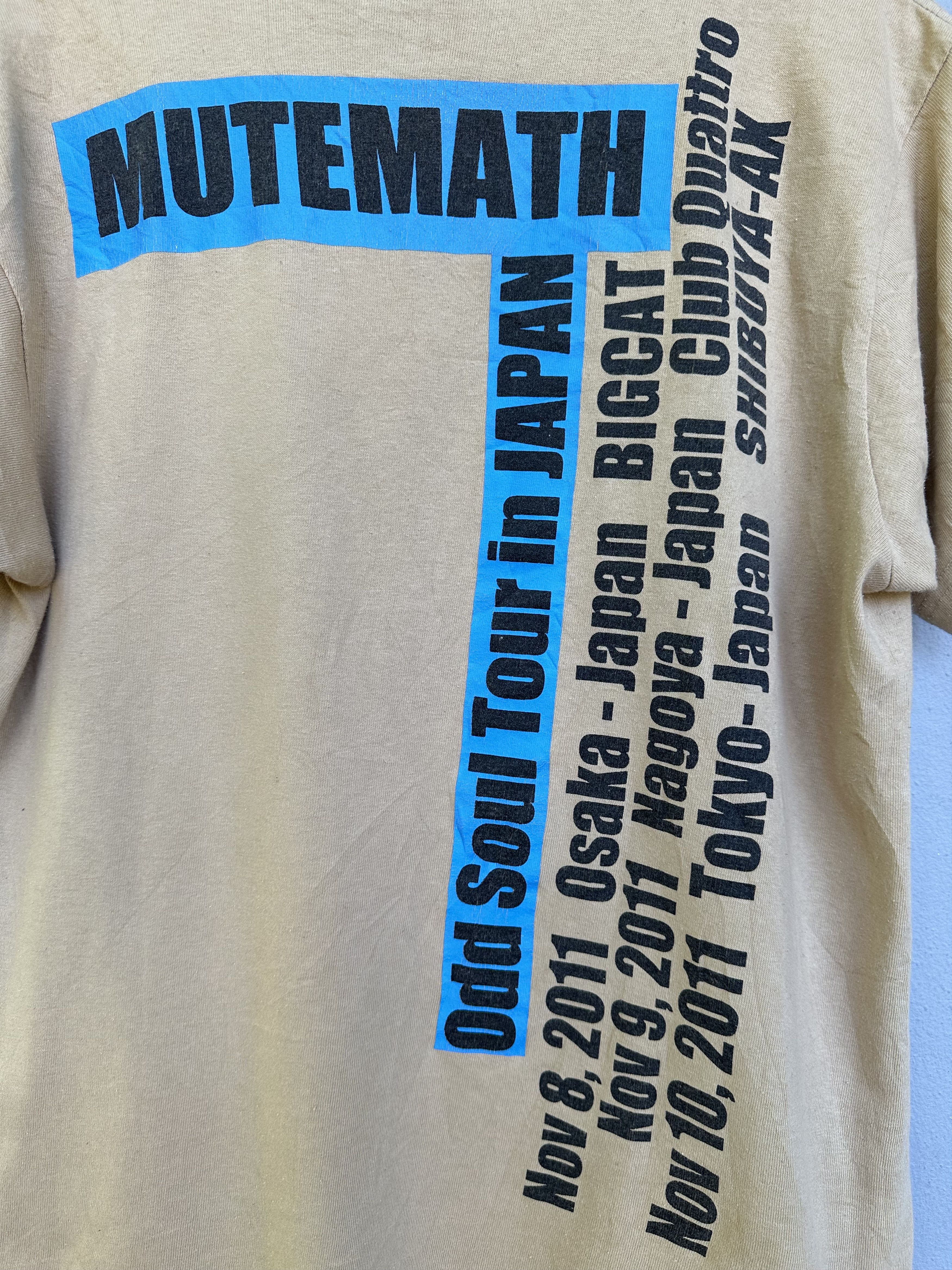 Band Tees Vtg Mutemath Odd Soul American Alternative Psychedelic Tour Size US M / EU 48-50 / 2 - 4 Thumbnail