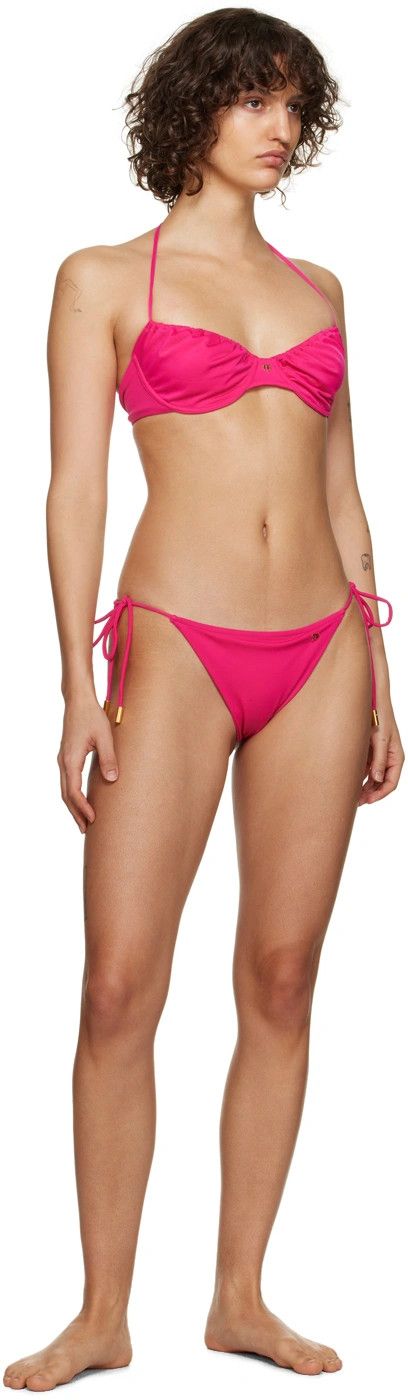 Tom Ford o1loc1c0724 BIJ005 Bikini Set in Pink Size XL / US 12-14 / IT 48-50 - 3 Thumbnail