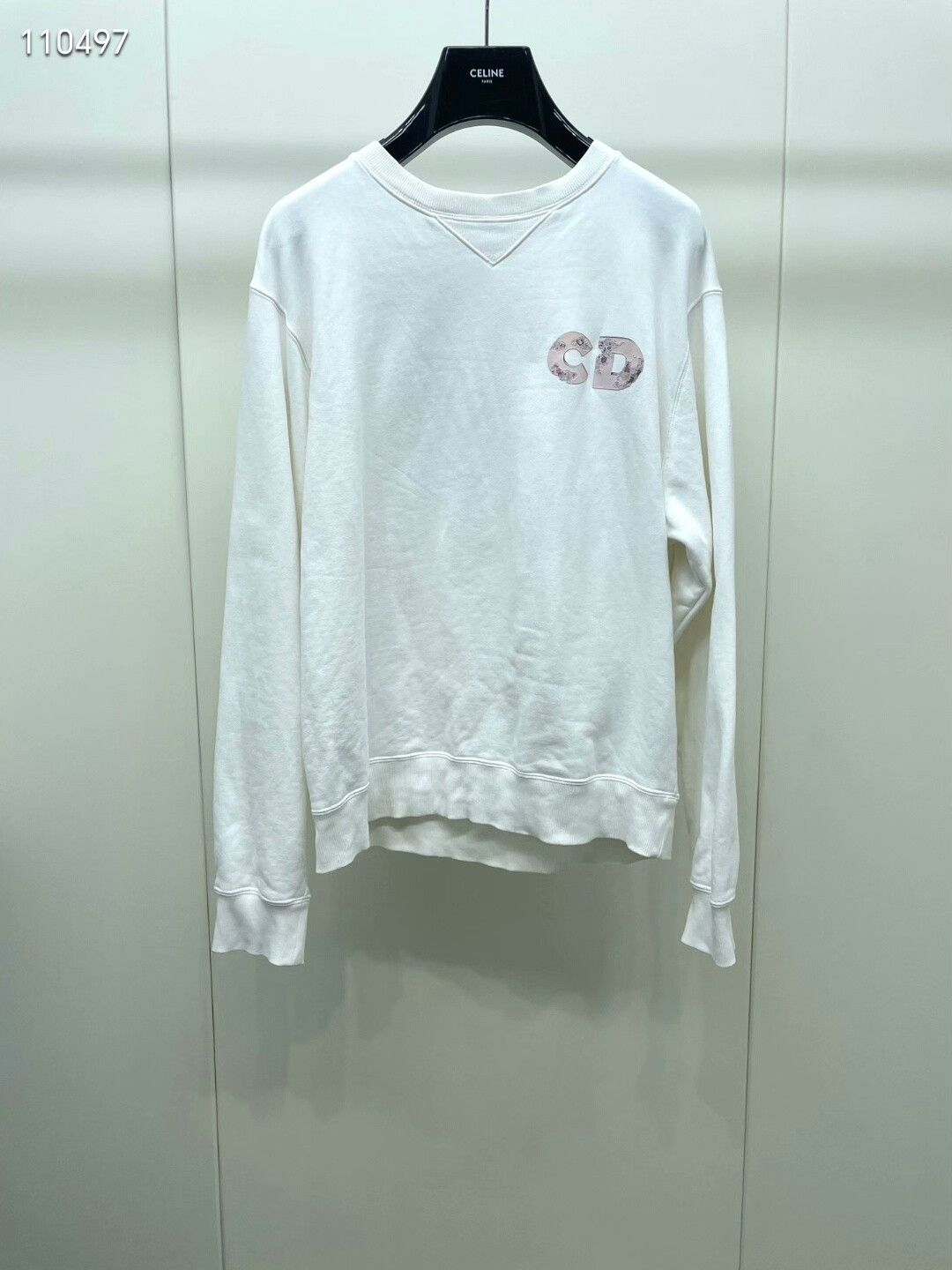 Dior Dior White Pullover Hoodie Size US L / EU 52-54 / 3 - 1 Thumbnail
