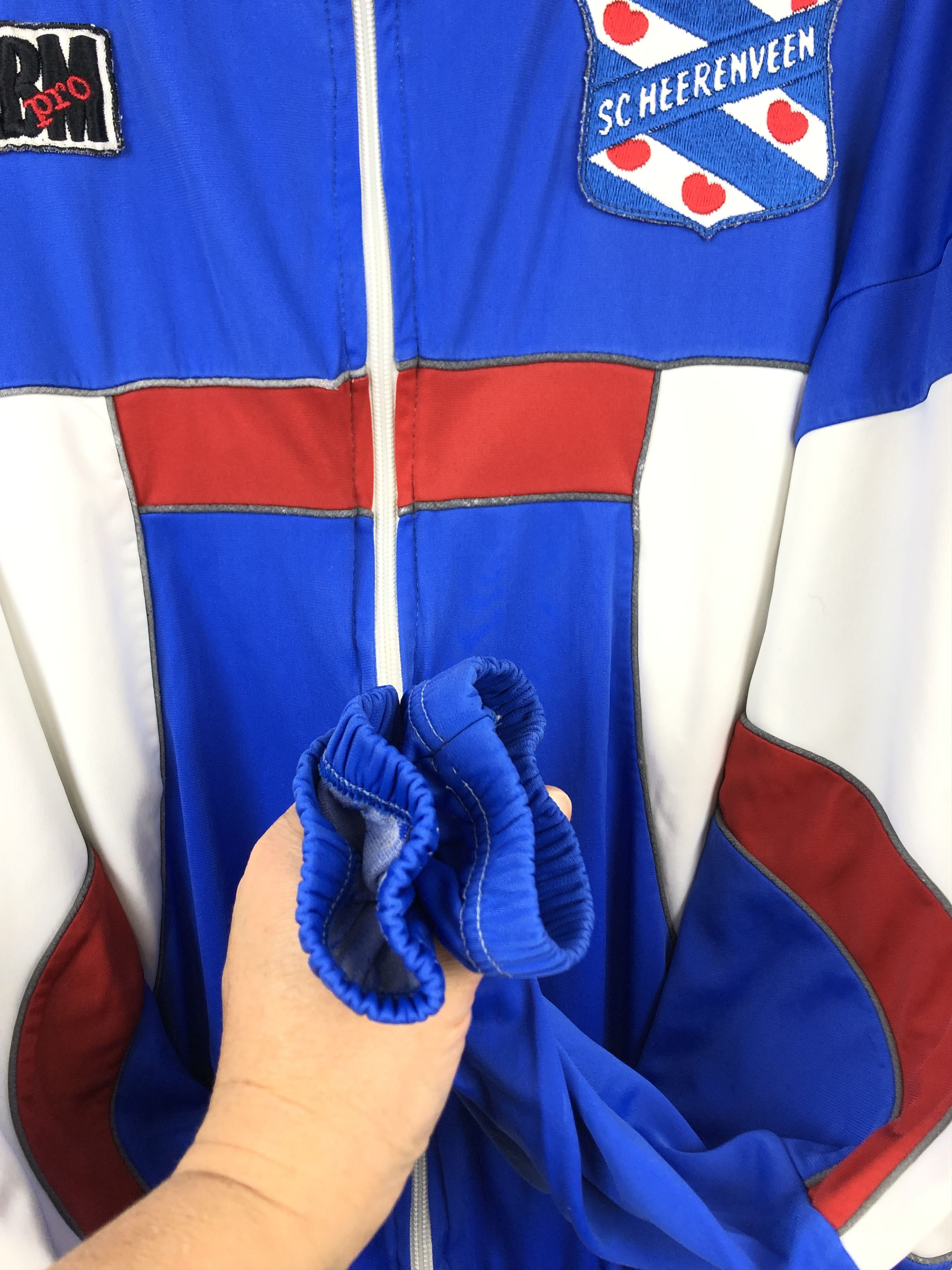 Vintage Vintage 1993 SC Heerenveen Blue Dynamite Football Jacket Size US XL / EU 56 / 4 - 7 Thumbnail