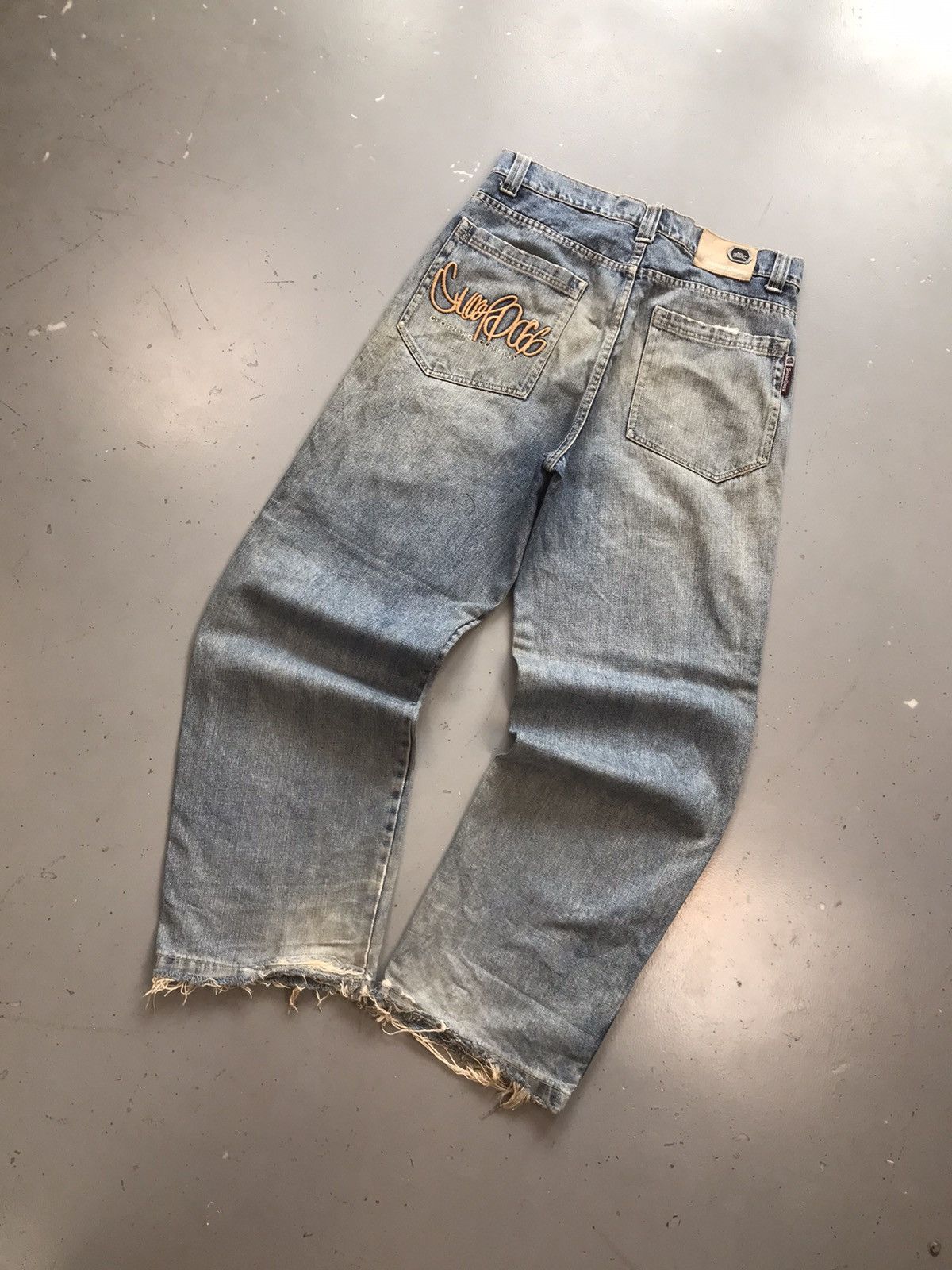 Snoop Dogg × Vintage Vintage snoop dogg embroidered distressed denim Size US 34 / EU 50 - 14 Thumbnail