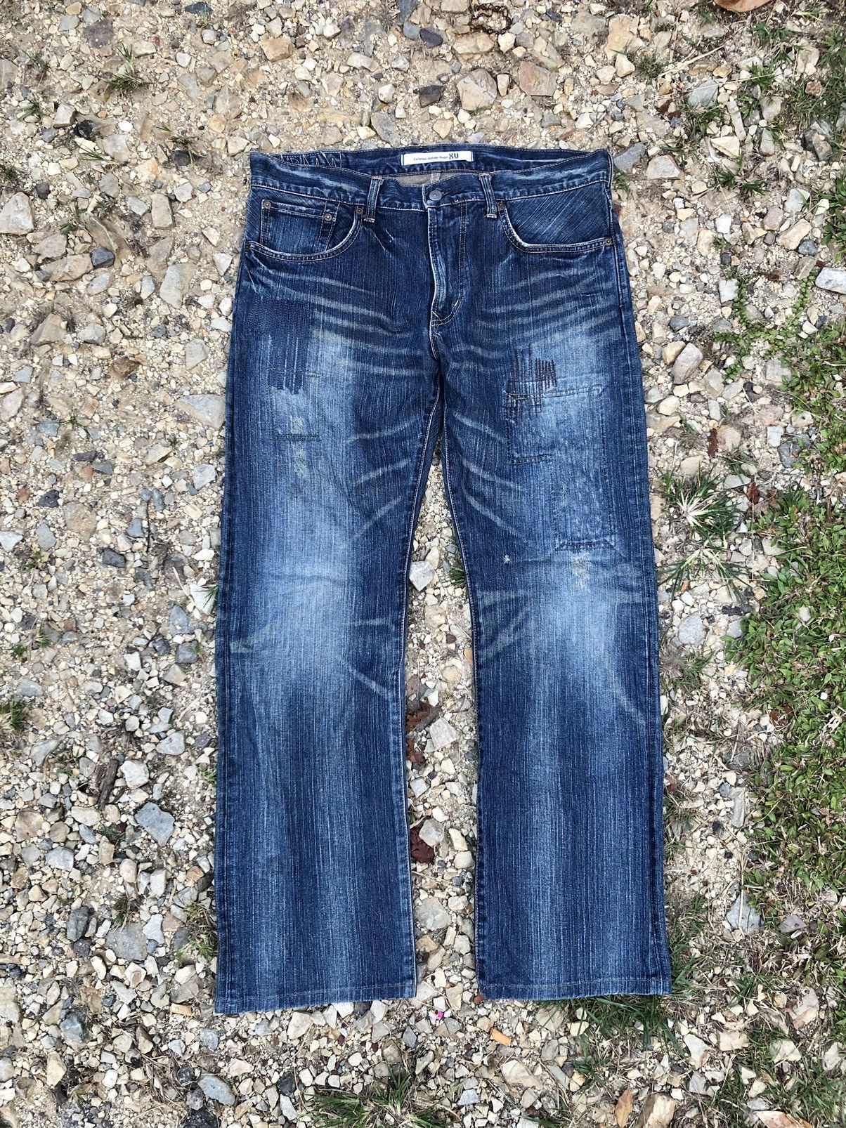 Edwin EXCLUSIVE VINTAGE WASHED BLUE DENIM BY EDWIN Size US 35 - 1 Thumbnail