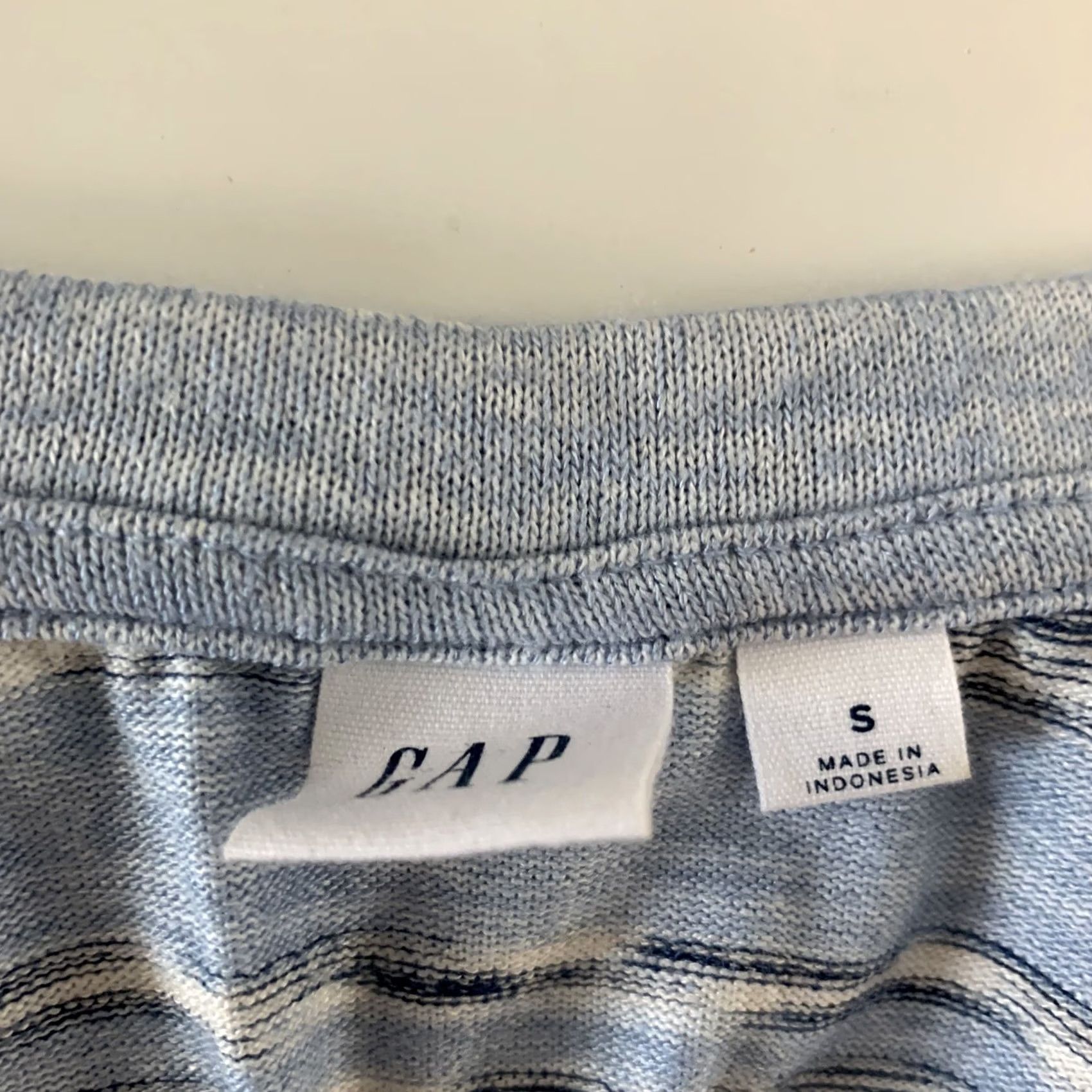 Gap Gap Tank Top Women's Small Light Blue Tie Back Sleeveless Round Neck Shirt XS-? Size S / US 4 / IT 40 - 3 Thumbnail