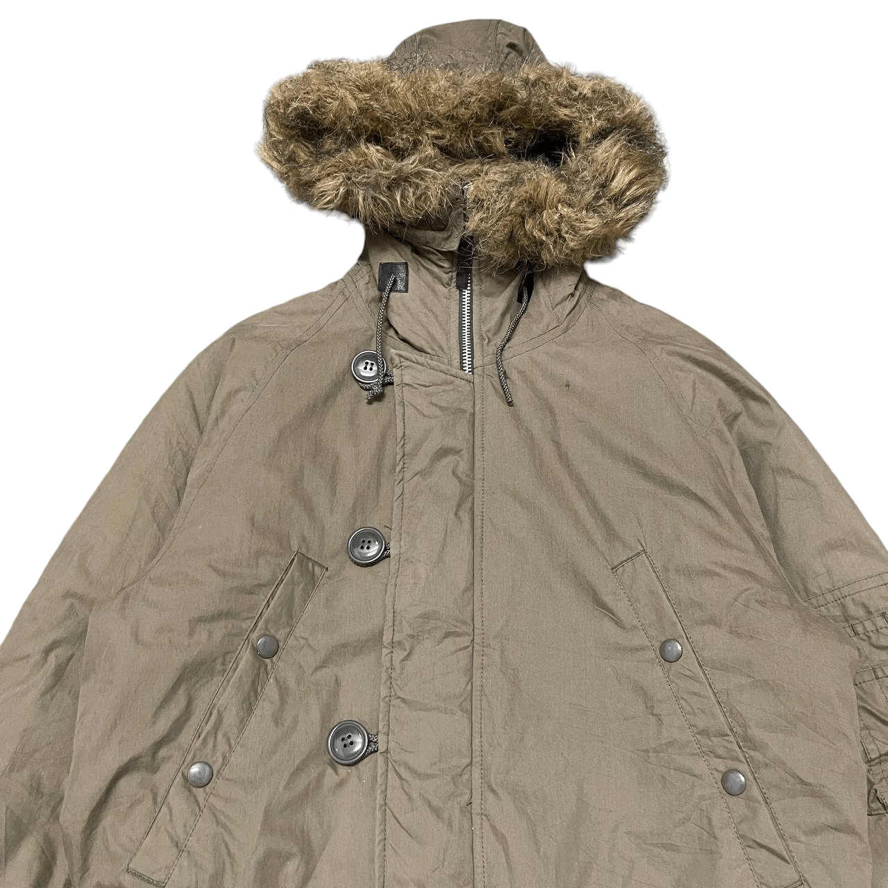 Alpha Industries Vintage Alpha Industries Military Jacket Size US M / EU 48-50 / 2 - 2 Thumbnail