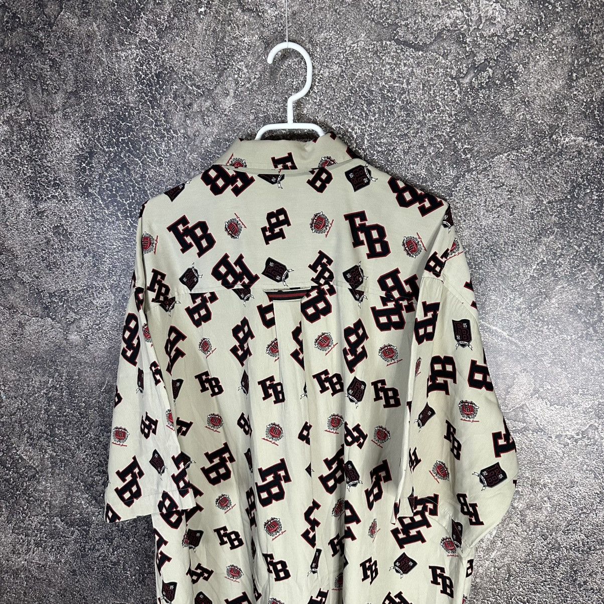Fubu Vintage Rare Fubu Rap Monogram Shirt Size US XXL / EU 58 / 5 - 20 Thumbnail