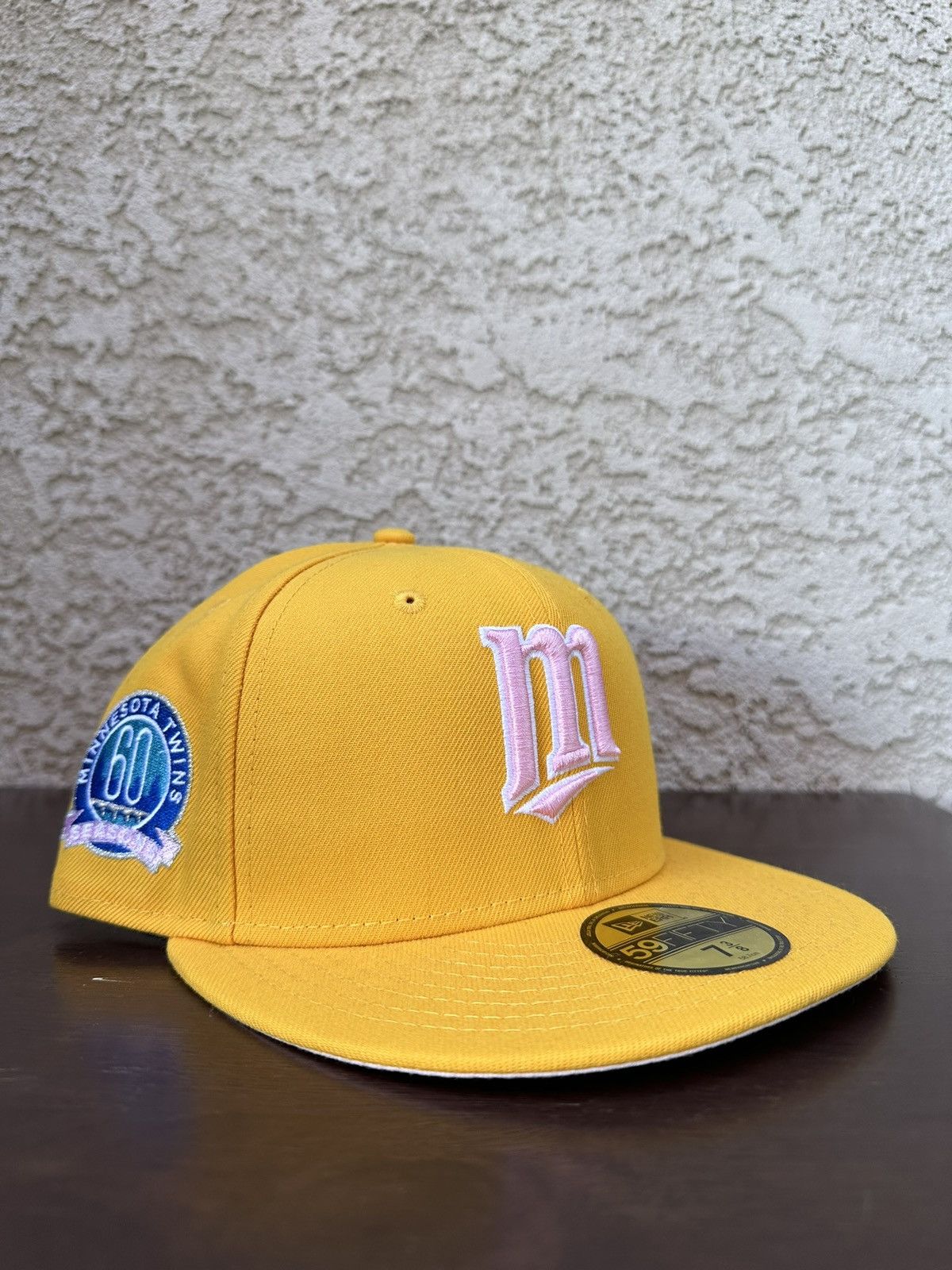 New Era Minnesota Twins 3/8 Hat Club Pink Lemonade