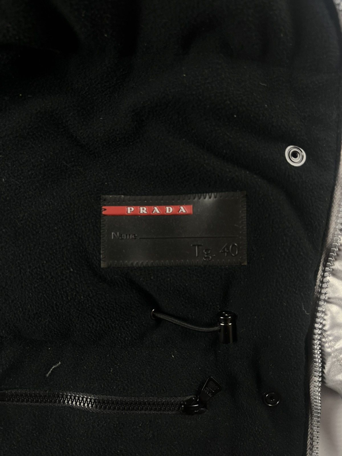 Prada Prada Silver Astro Puffer Jacket FW 2006 Size S / US 4 / IT 40 - 10 Thumbnail