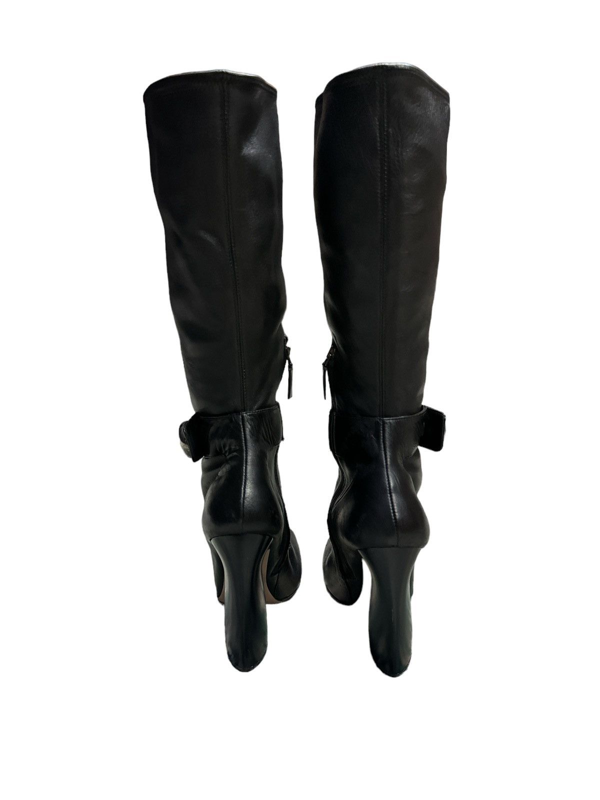 Prada PRADA BOOTS MARY JANE NAPPA BLACK SHOES SIZE 39 Size US 9 / IT 39 - 5 Thumbnail
