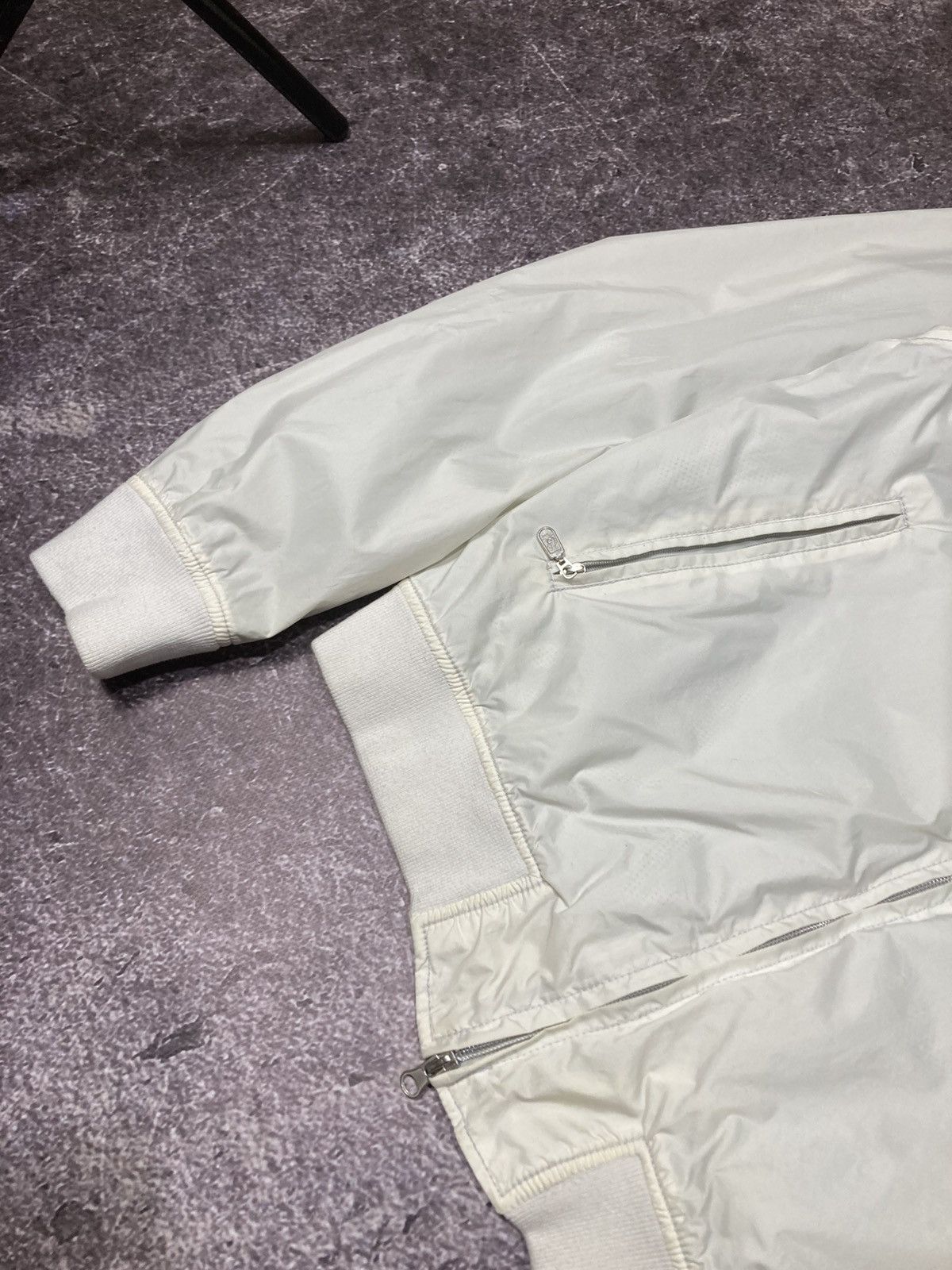 Belstaff Belstaff Nylon Jacket Bomber Silver Size L Biker Size US L / EU 52-54 / 3 - 2 Thumbnail