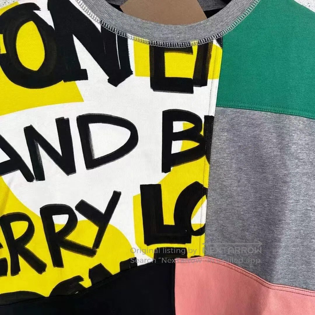 Burberry Burberry Spliced Graffiti Sweatshirt. Size XS / US 0-2 / IT 36-38 - 3 Thumbnail