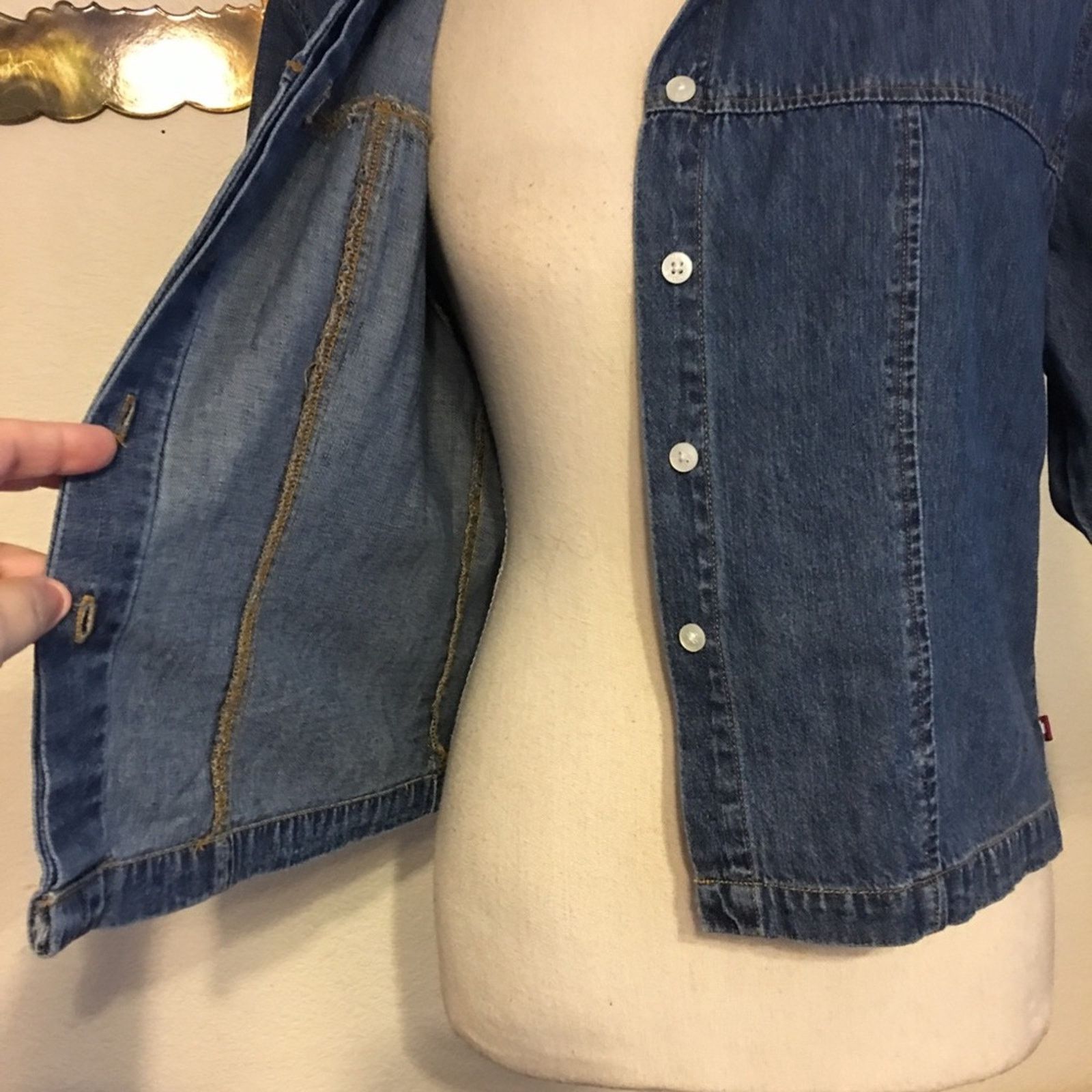 Route 66 Route 66 button front jean shirt jacket M Size M / US 6-8 / IT 42-44 - 6 Thumbnail