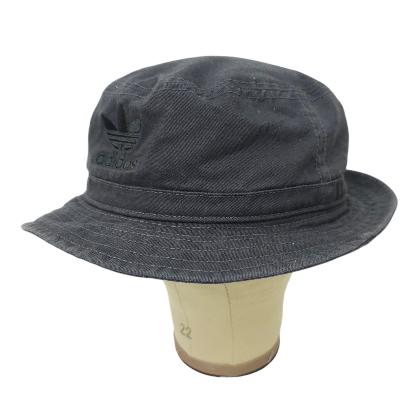 Adidas Adidas Originals Trefoil Washed Bucket Hat OSFM Cap Size ONE SIZE - 2 Thumbnail