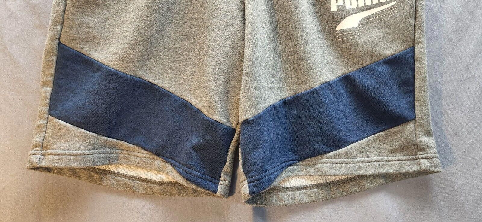 Puma Puma Shorts Gray & Blue Sweat Style Size XL Size US 36 / EU 52 - 4 Thumbnail