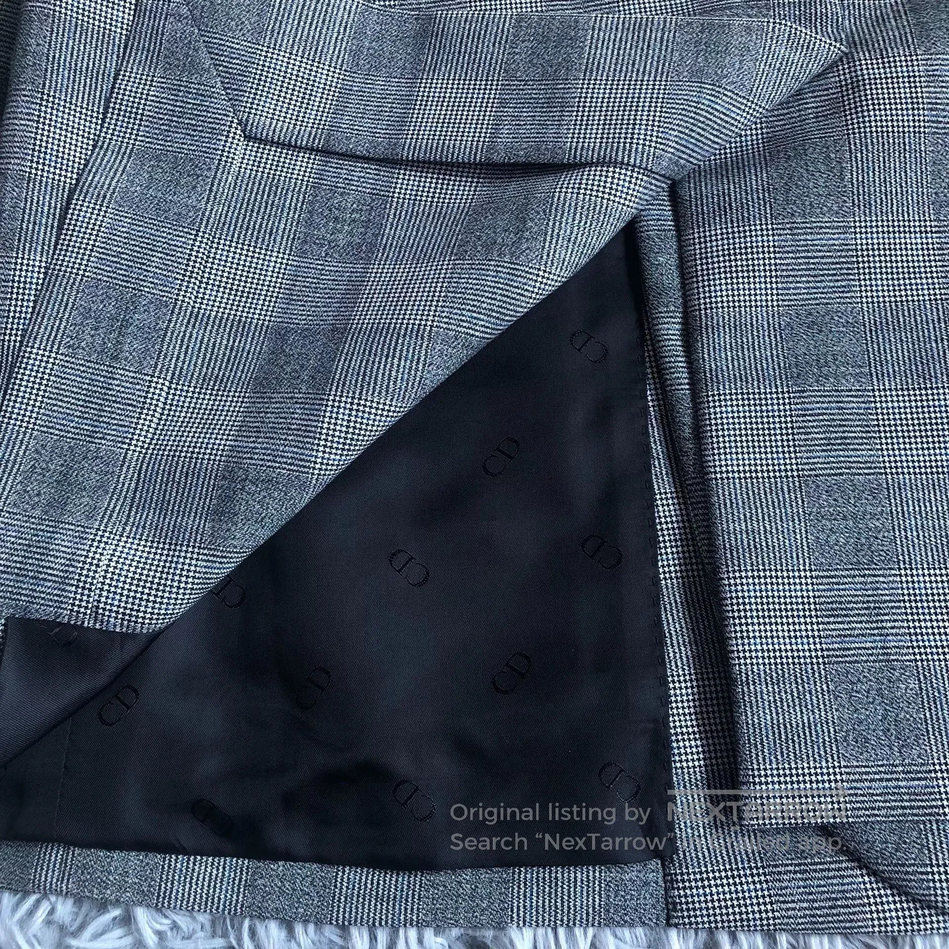 Dior Dior Homme 19SS Houndstooth Wool Blazer. Size US L / EU 52-54 / 3 - 5 Thumbnail