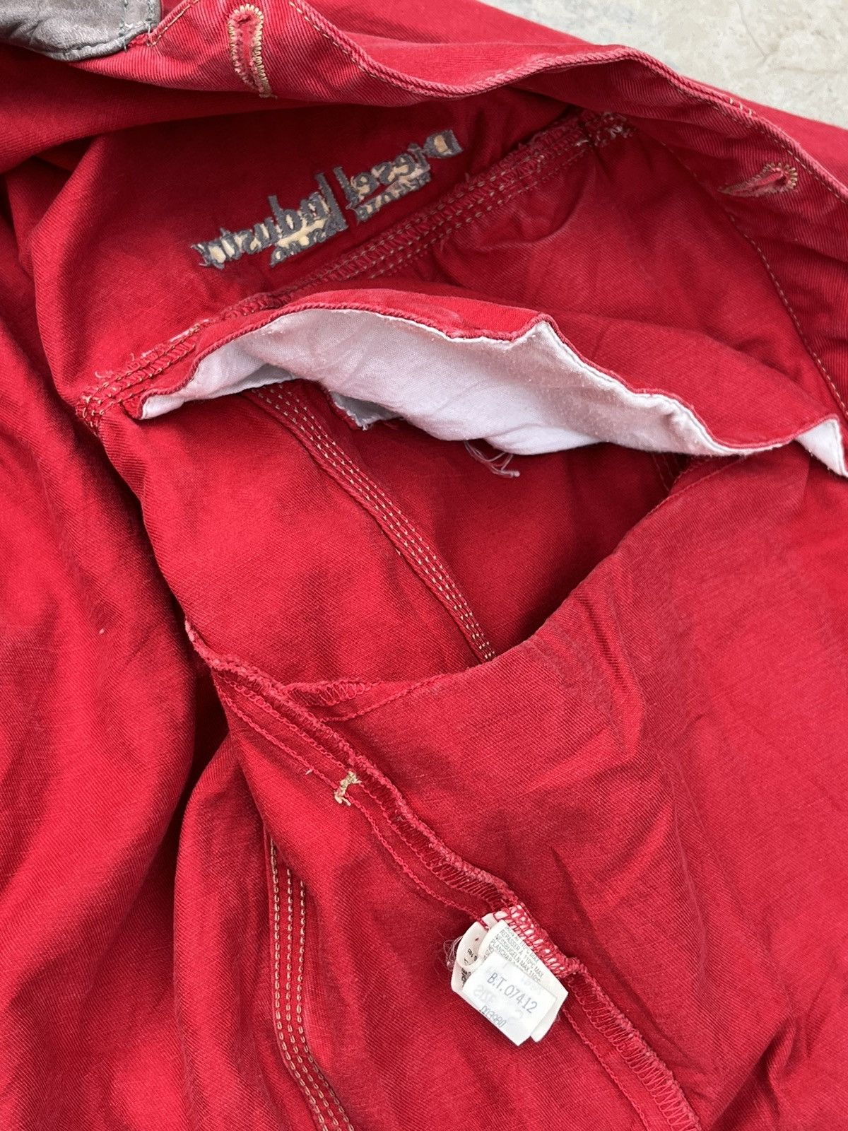 Diesel Super Rare Vintage Crimson Diesel Denver Workwear Denim Size US M / EU 48-50 / 2 - 11 Thumbnail