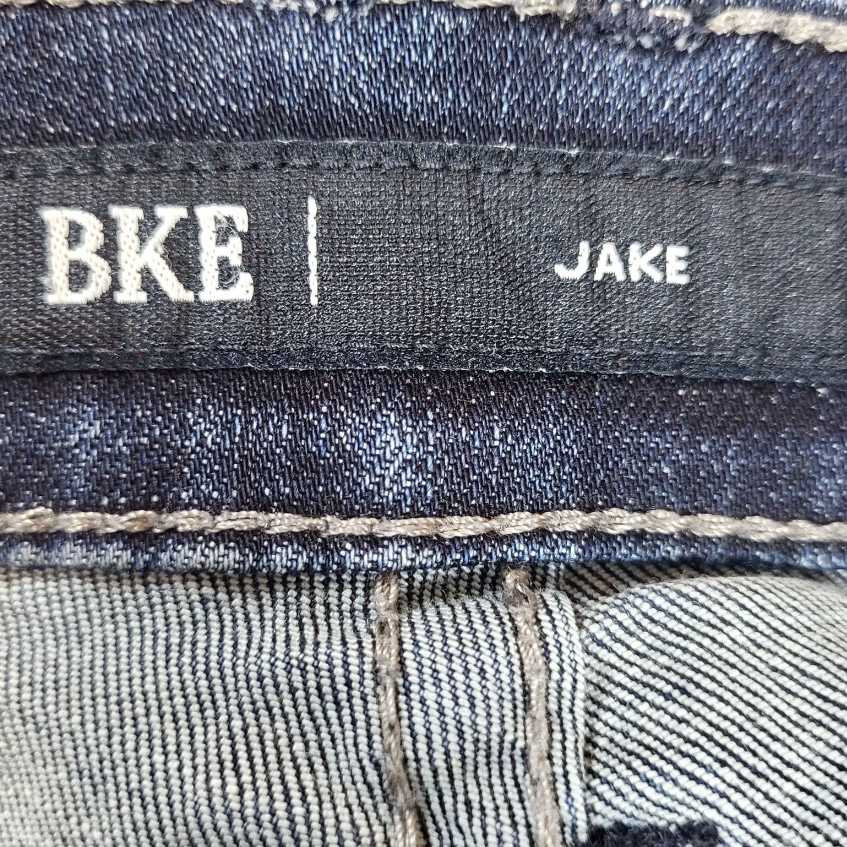 BKE **BKE Jake Mens Straight Leg Jeans Size 32 Dark Wash Distressed Denim** User: **Dark Wash BKE Jake Mens Straight Leg Jeans Size 32 Distressed Denim** Size US 32 / EU 48 - 7 Thumbnail