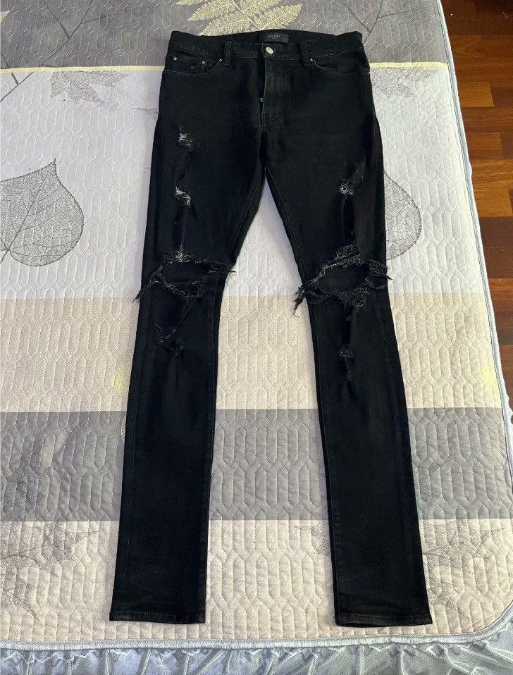 Amiri Amiri old damaged jeans size 32 - - DMC-2508 Size US 32 / EU 48 - 1 Thumbnail