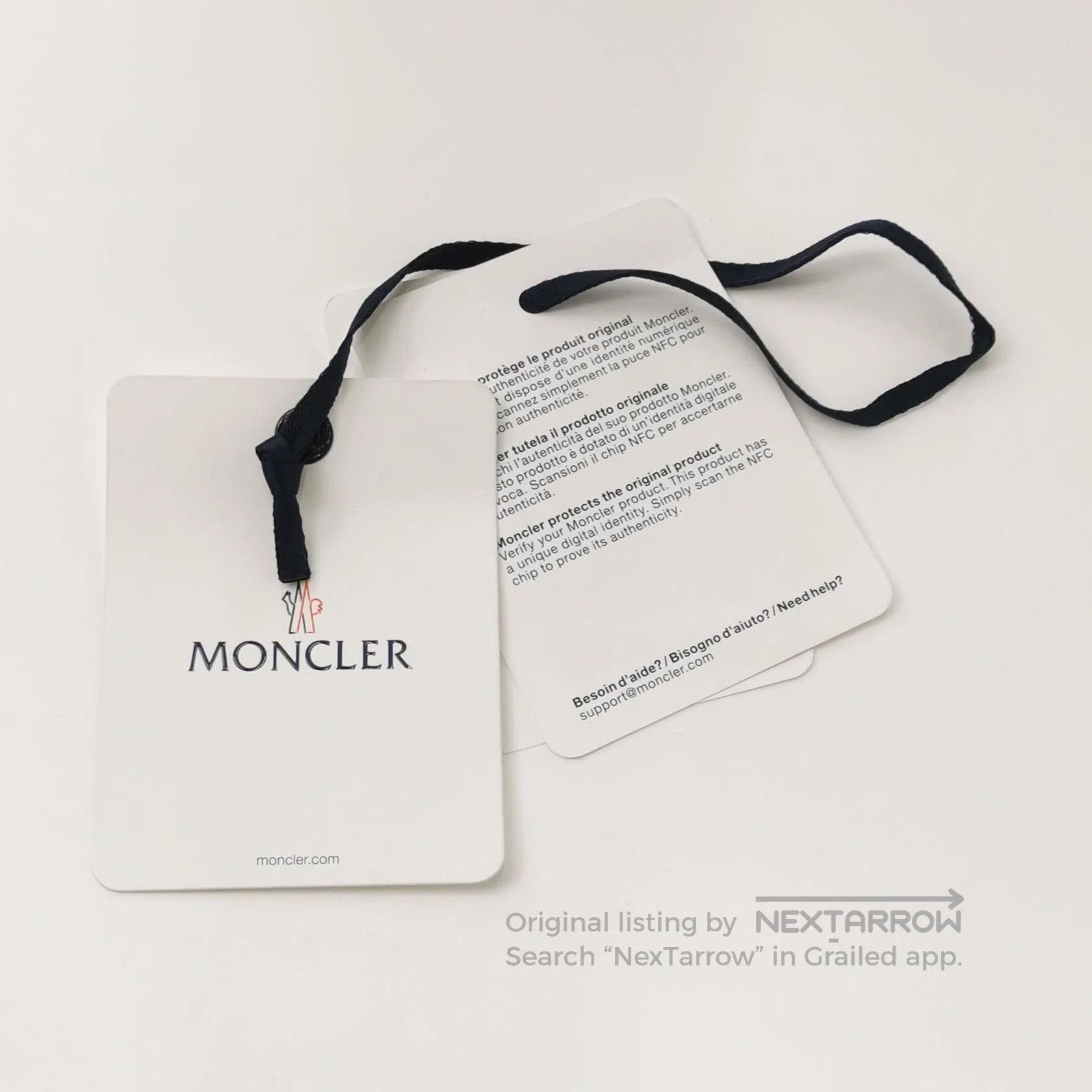 Moncler Moncler S Cotton Contrast Collar Logo Polo. Size US S / EU 44-46 / 1 - 3 Thumbnail