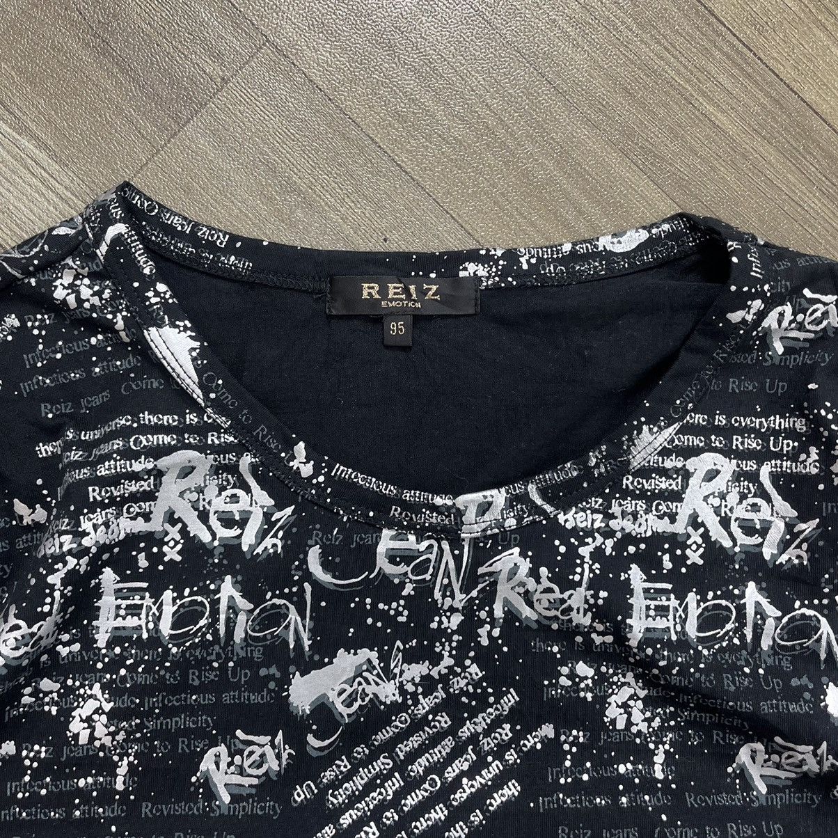 If Six Was Nine × Japanese Brand × Le Grande Bleu (L.G.B.) Reiz Emotion Poem Like a H Anarchy LGB Gothic Punk Tshirt Size L / US 10 / IT 46 - 2 Thumbnail