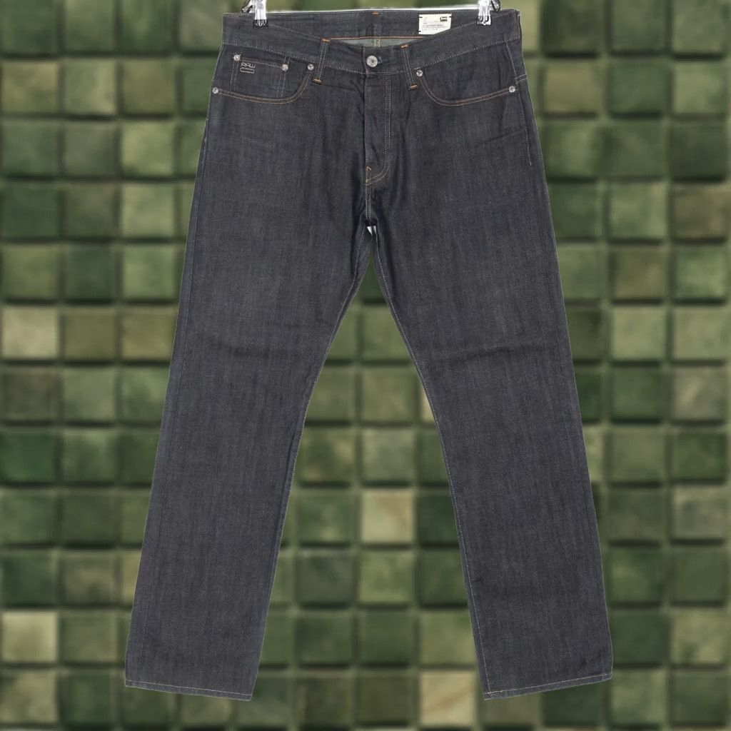 G-Star G-Star 3301 STRAIGHT Jeans Men W36 L32 DZ6209 Blue Denim 5-Pocket Regular Rise Mid Vintage No Size US 36 / EU 52 - 1 Thumbnail