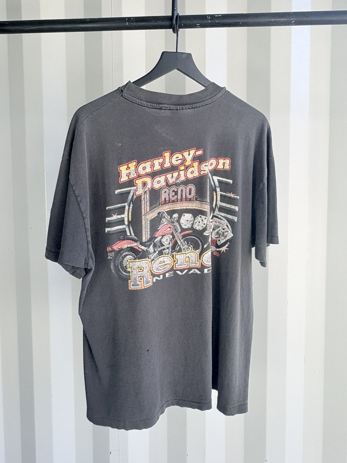 Harley Davidson Sun Faded Short Sleeve Shirt Thrashed Size US XL / EU 56 / 4 - 1 Thumbnail