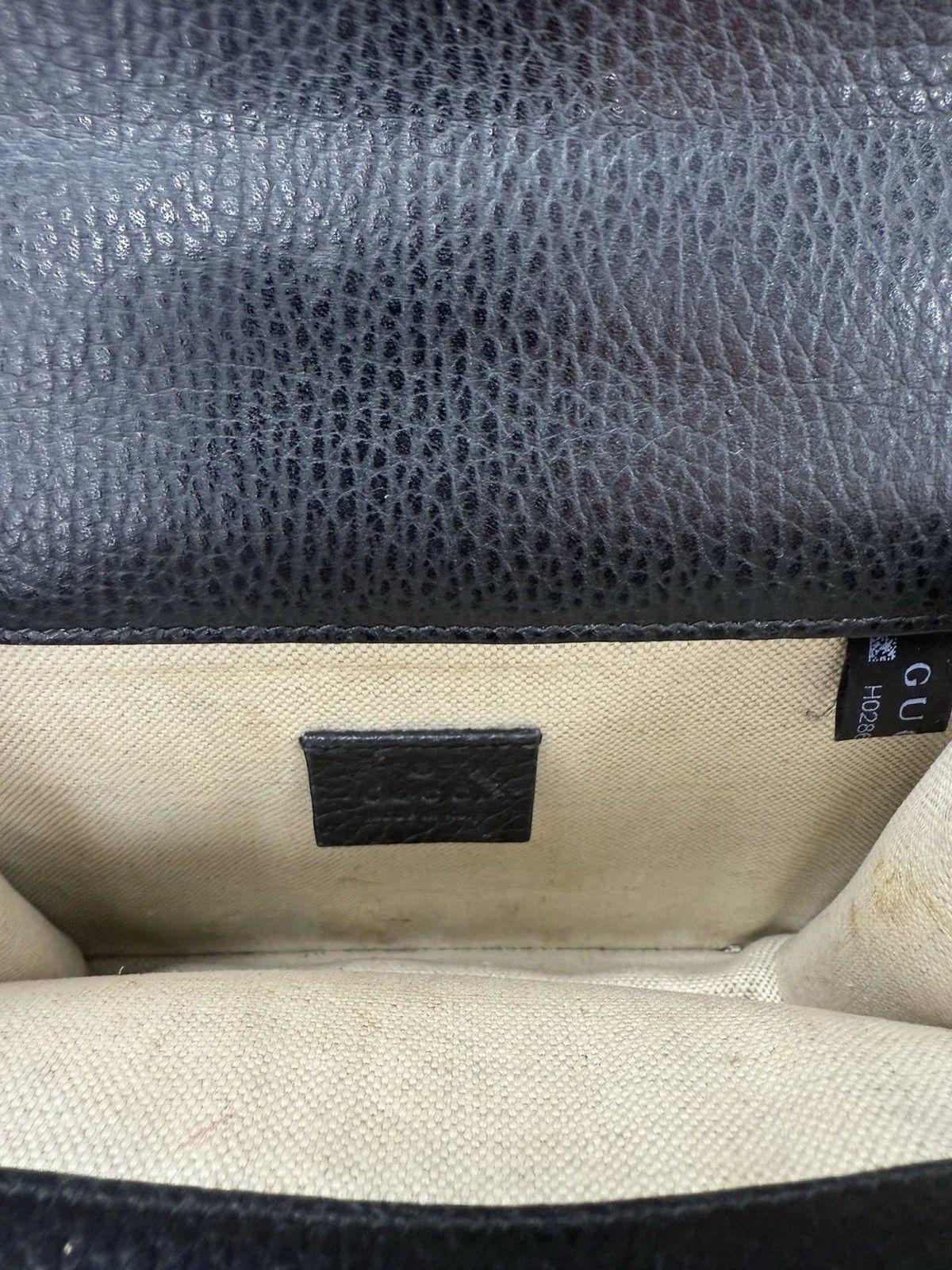 Gucci Gucci Dionysus Crossbody Mini Black Leather Bag Size ONE SIZE - 3 Thumbnail