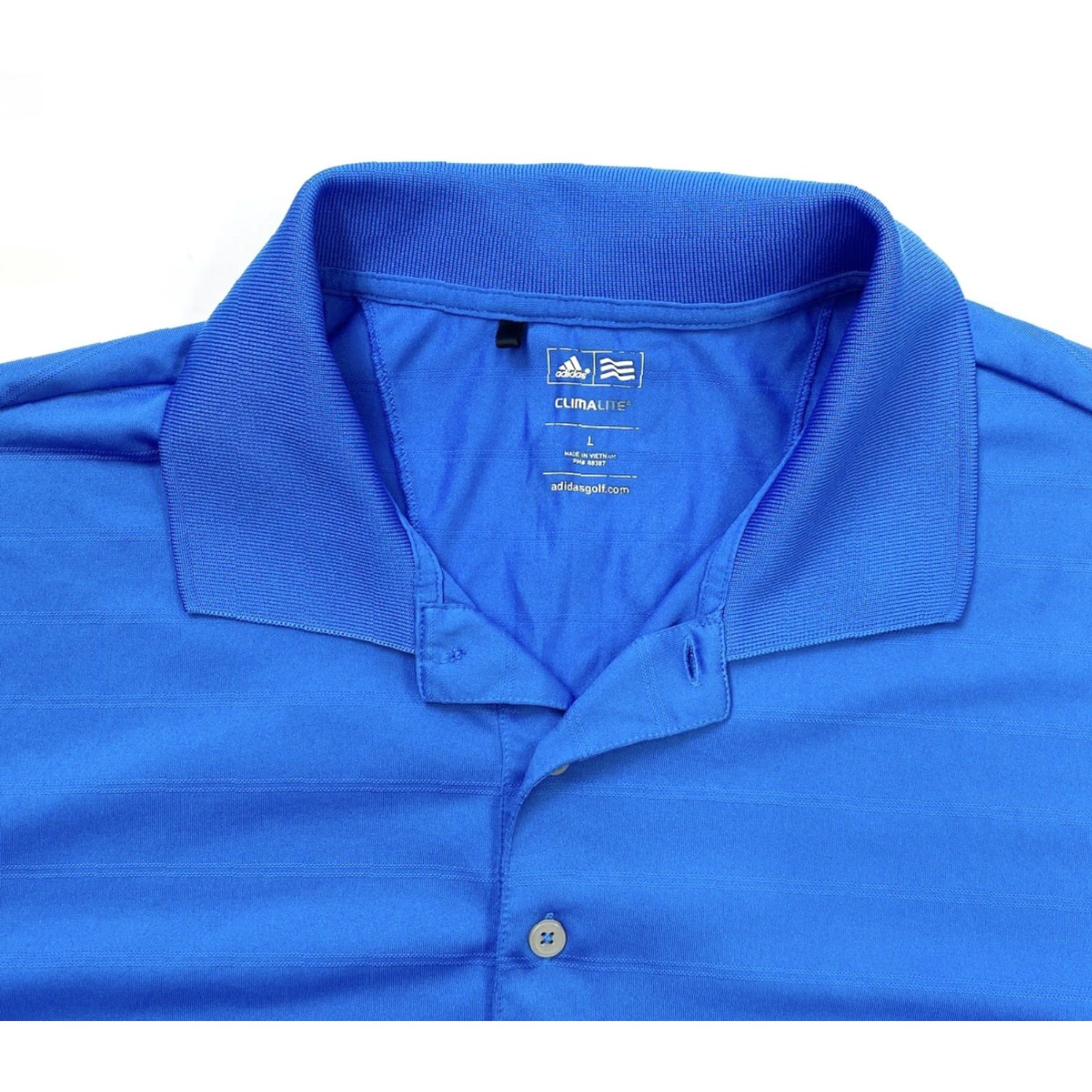 Adidas Adidas Golf Polo Shirt Mens Large Blue Climalite Size US L / EU 52-54 / 3 - 2 Thumbnail